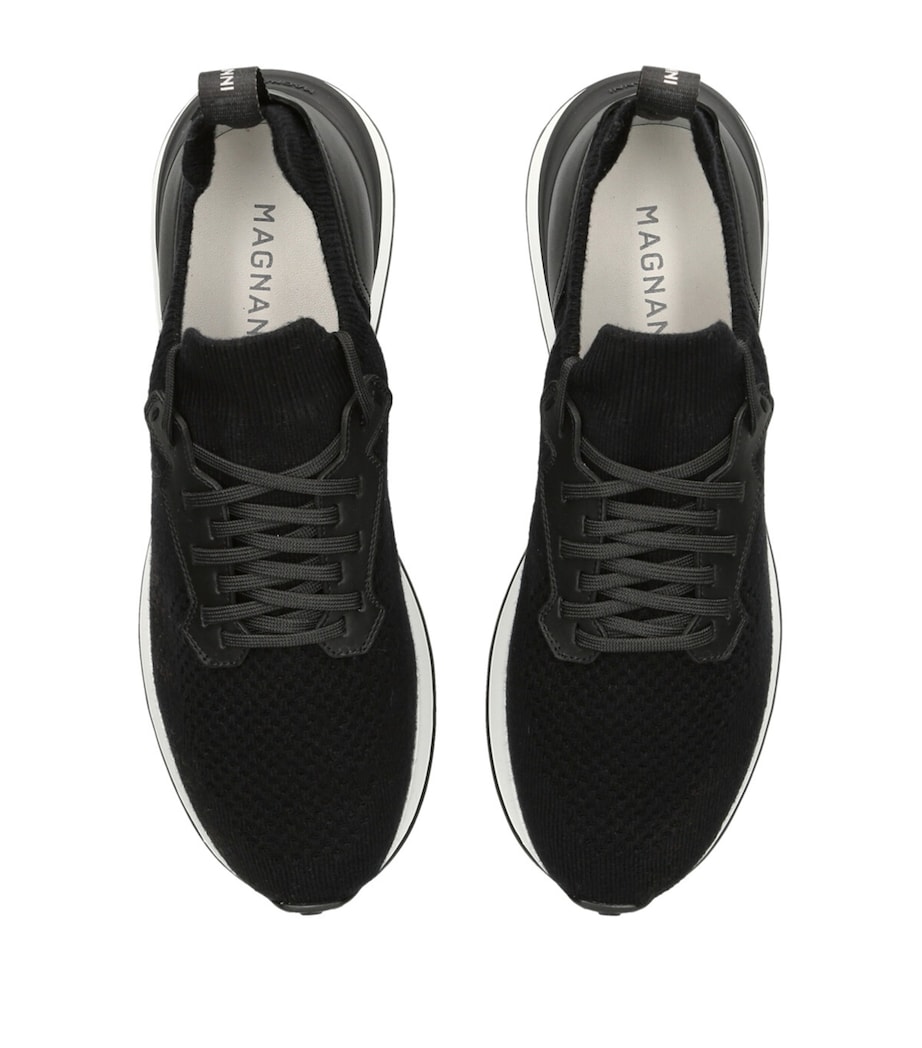 Magnanni Stratus LyteKnit Sneakers Black Image 4