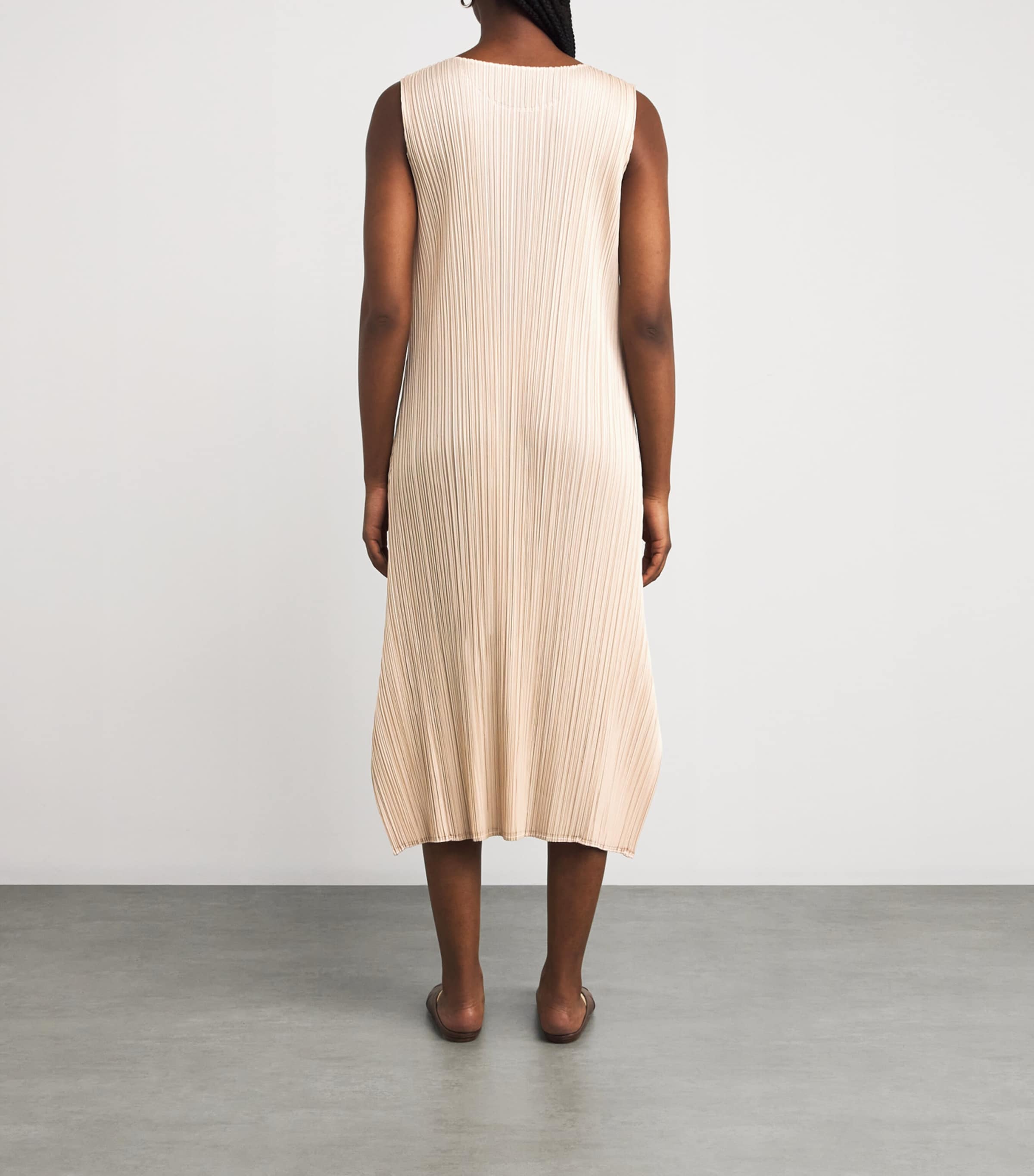 Monthly Colors July Midi Dress LIGHT BEIGE Image 4