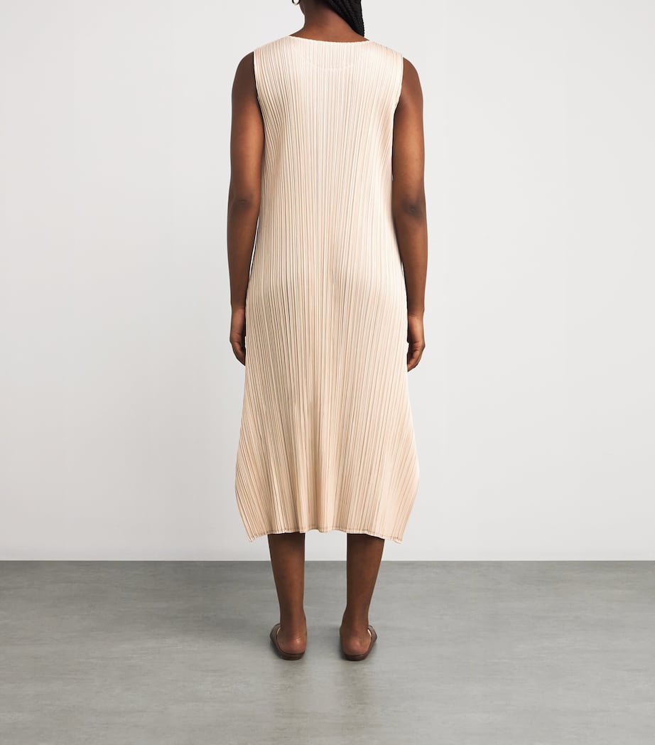 Monthly Colors July Midi Dress LIGHT BEIGE Image 4