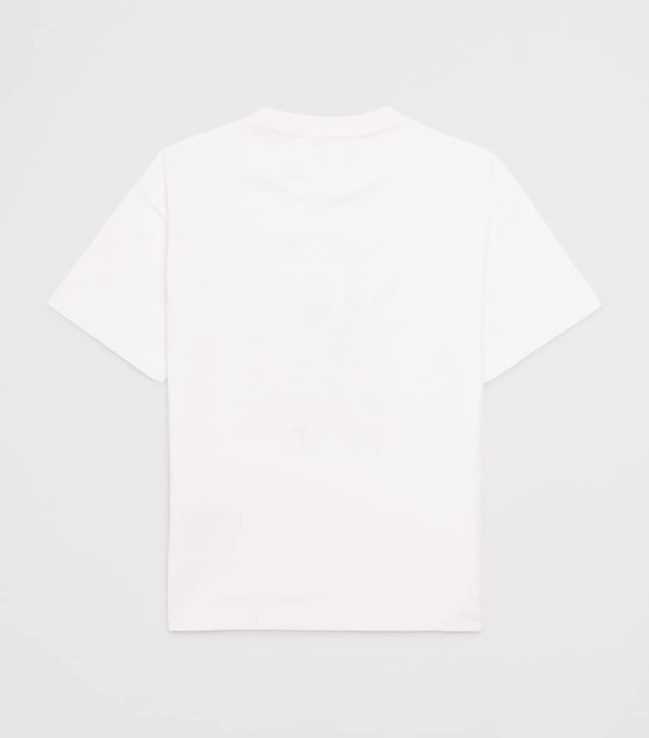 Cotton Tropical Logo T-Shirt (4-14 Years) WHITE Image 2
