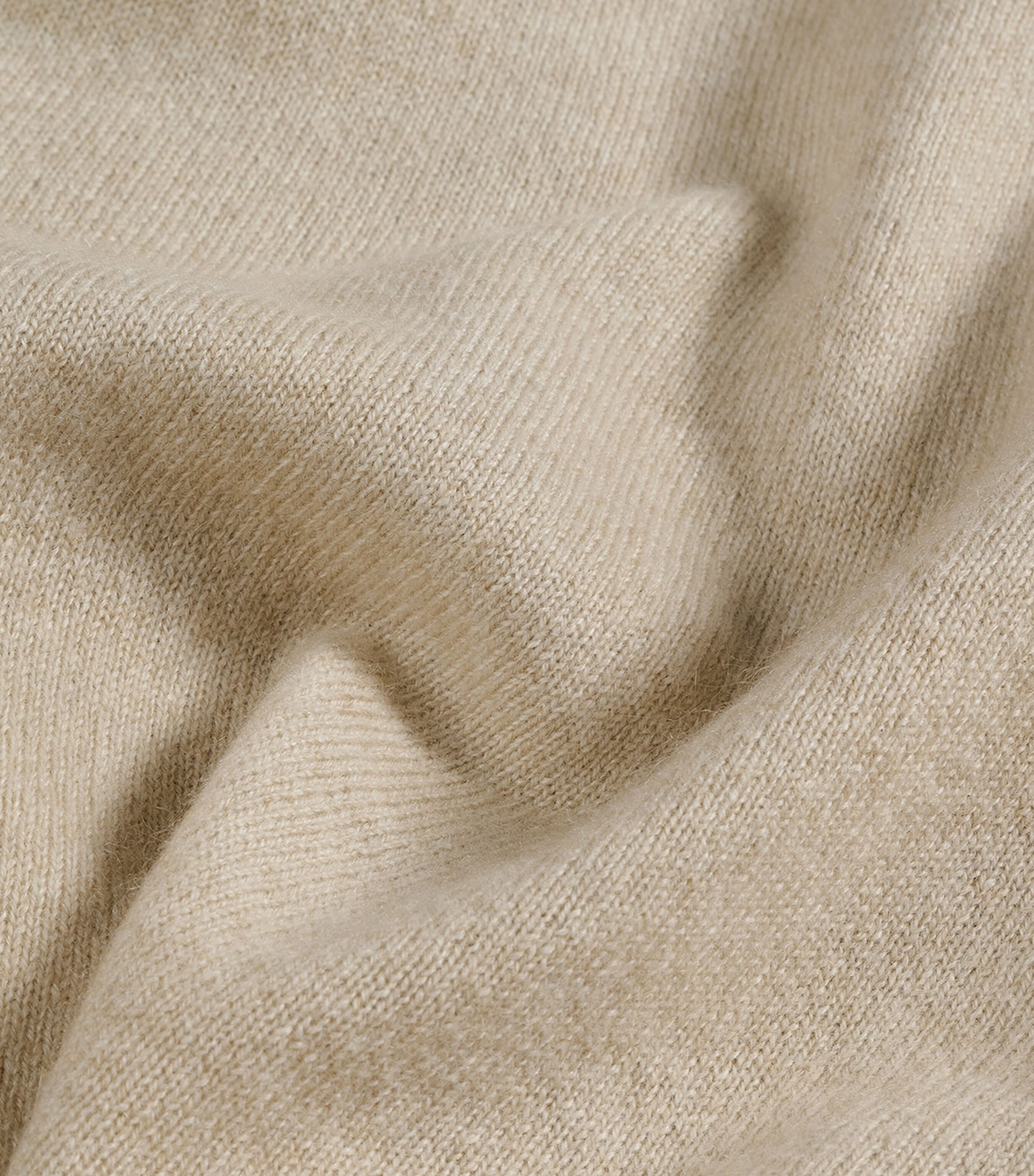 Hamam Cashmere Manyas Throw (140cm x 200cm) Natural Image 3