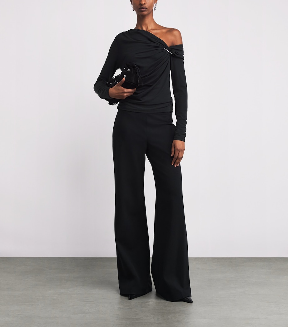Off-The-Shoulder Lozea Top B0002 BLACK Image 2