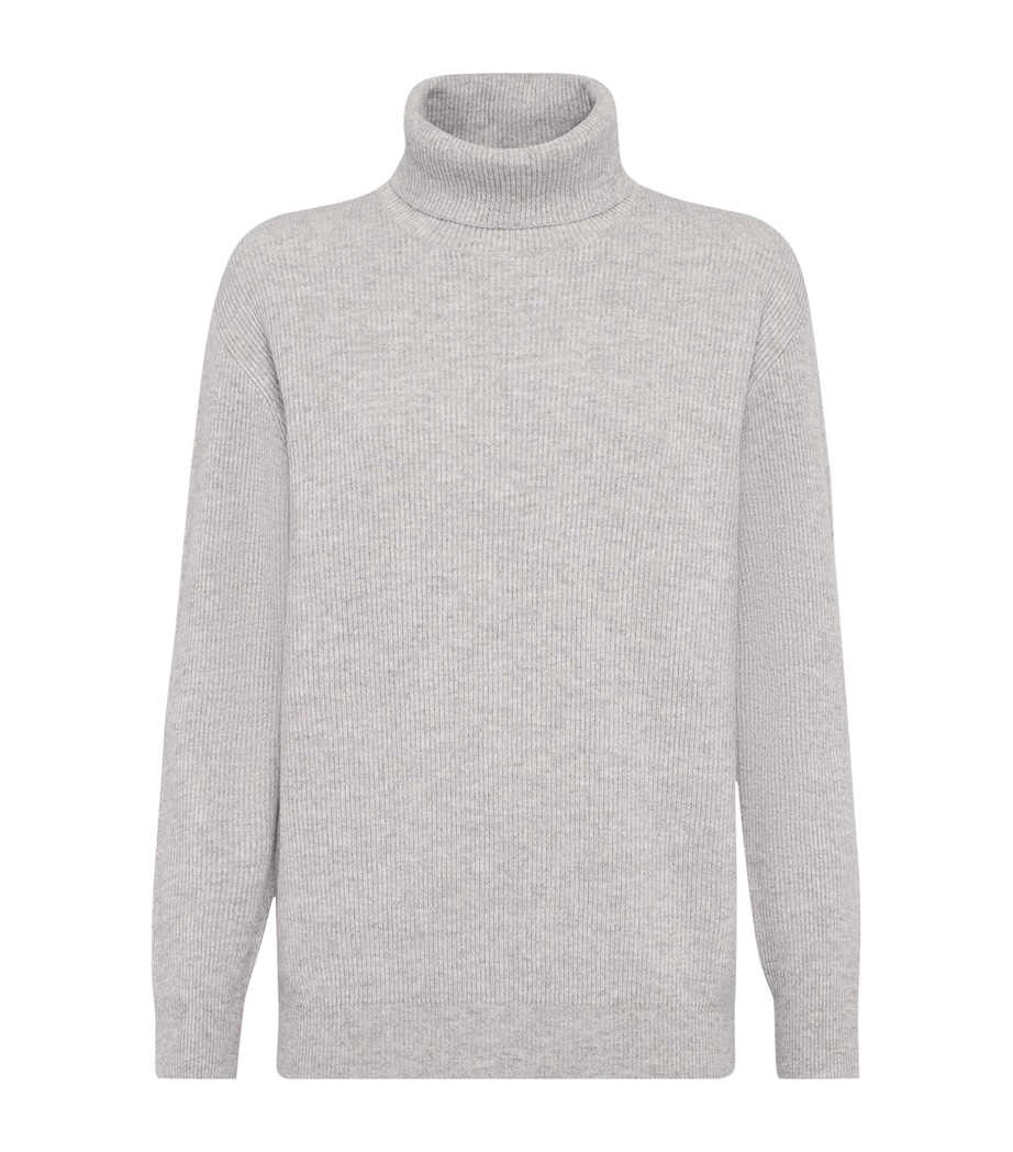 Cashmere High-Neck Sweater C072 Image 1