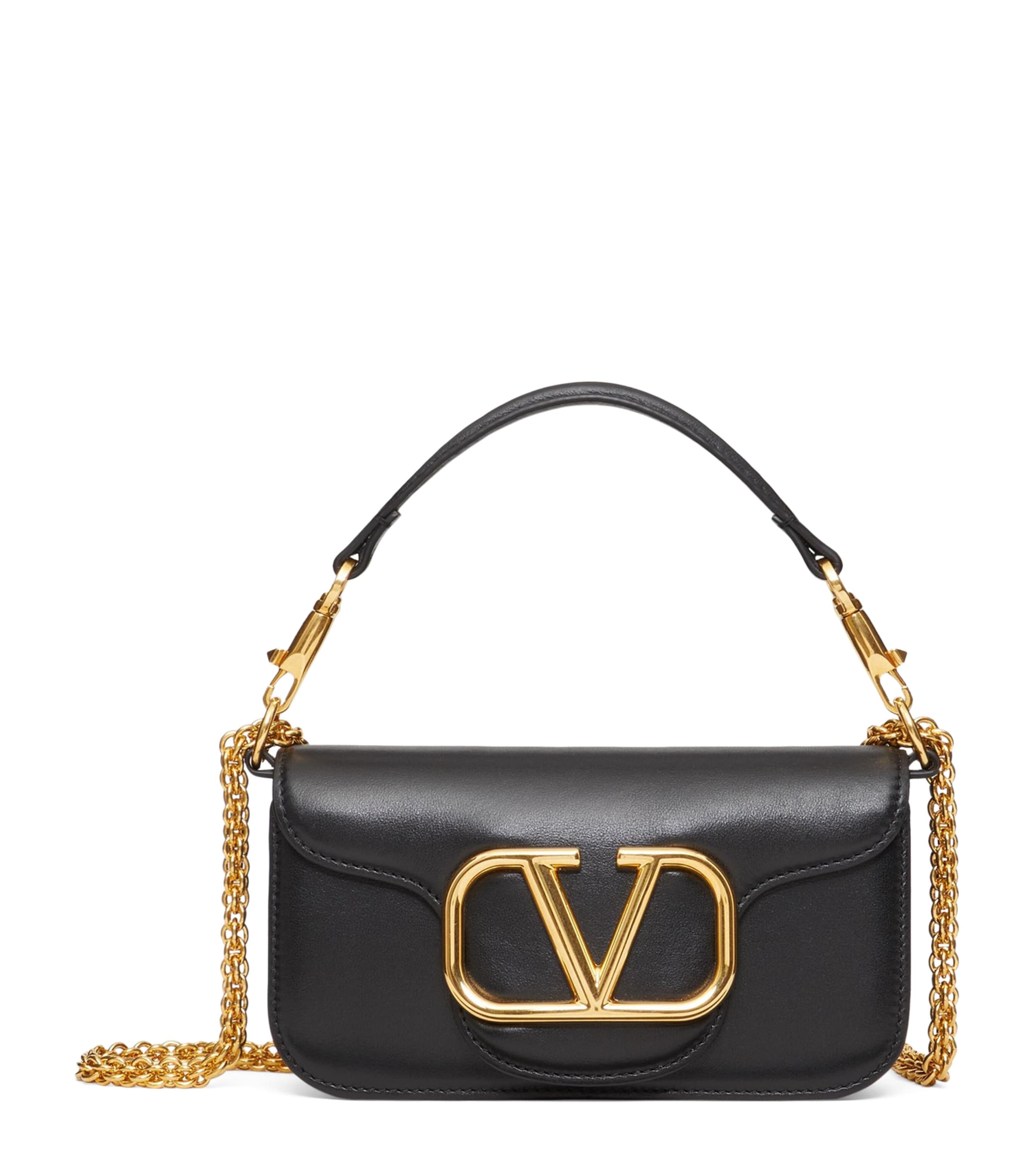 Valentino Garavani Small Leather Loco Shoulder Bag Harrods US