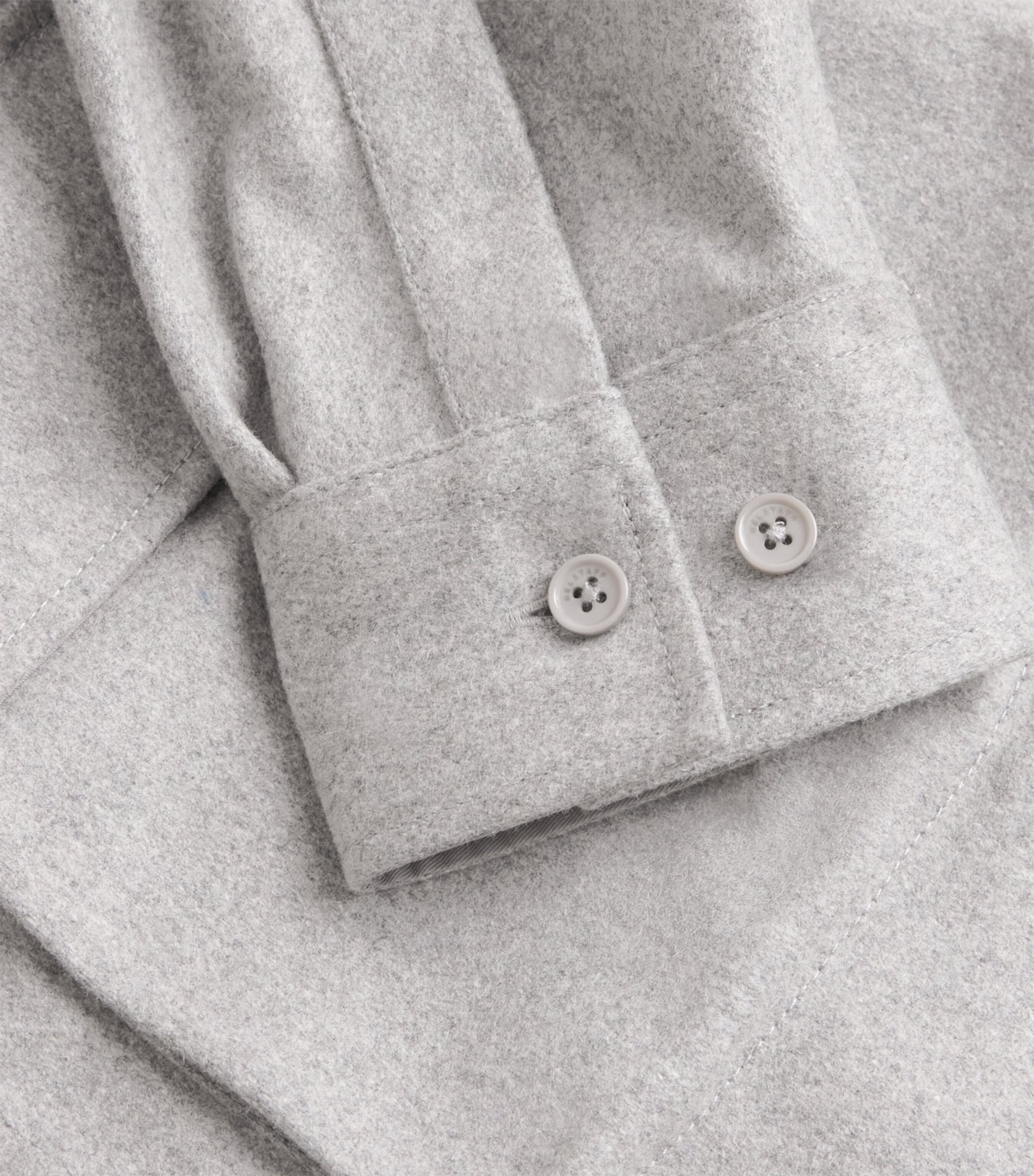 Wool-Blend Pointer Shirt MLLGRLIGHT GREY Image 5