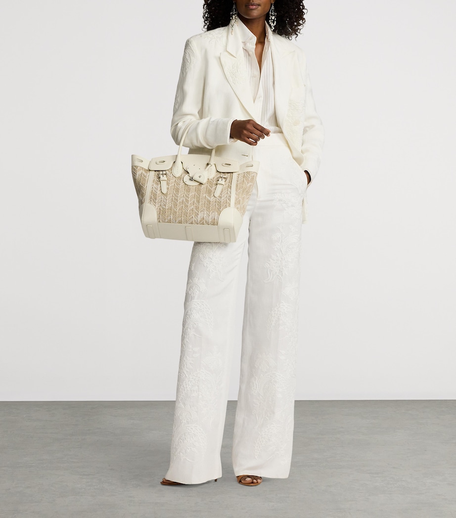 Canvas Soft Ricky 33 Top-Handle Bag LIGHT SAND Image 7