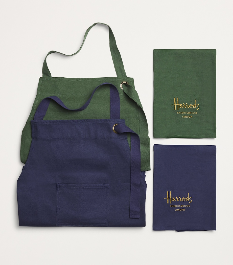 Embroidered Logo Apron GREEN Image 3