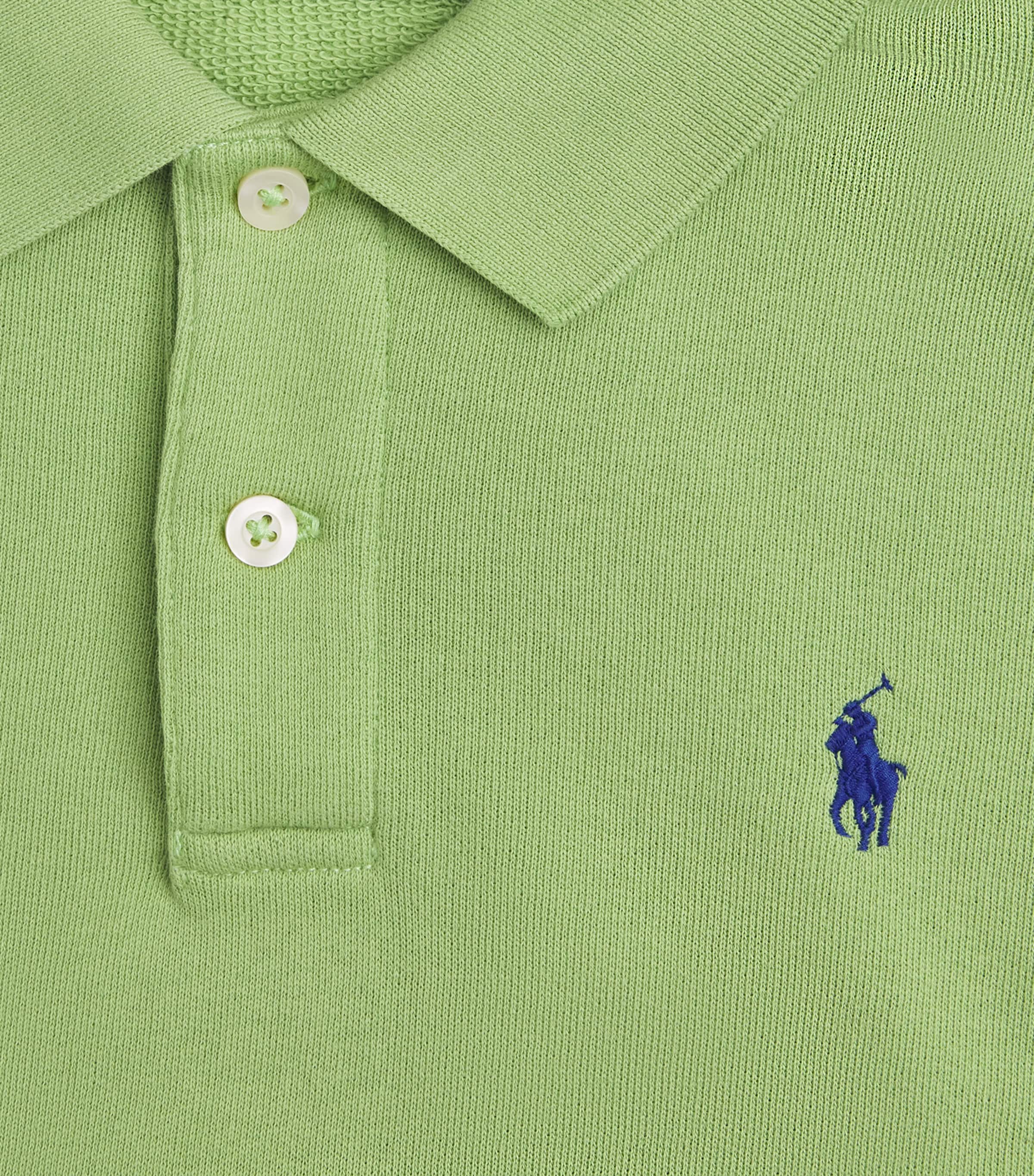 Polo Ralph Lauren Womens Cotton-Blend Polo Sweater Parakeet Green Image 6
