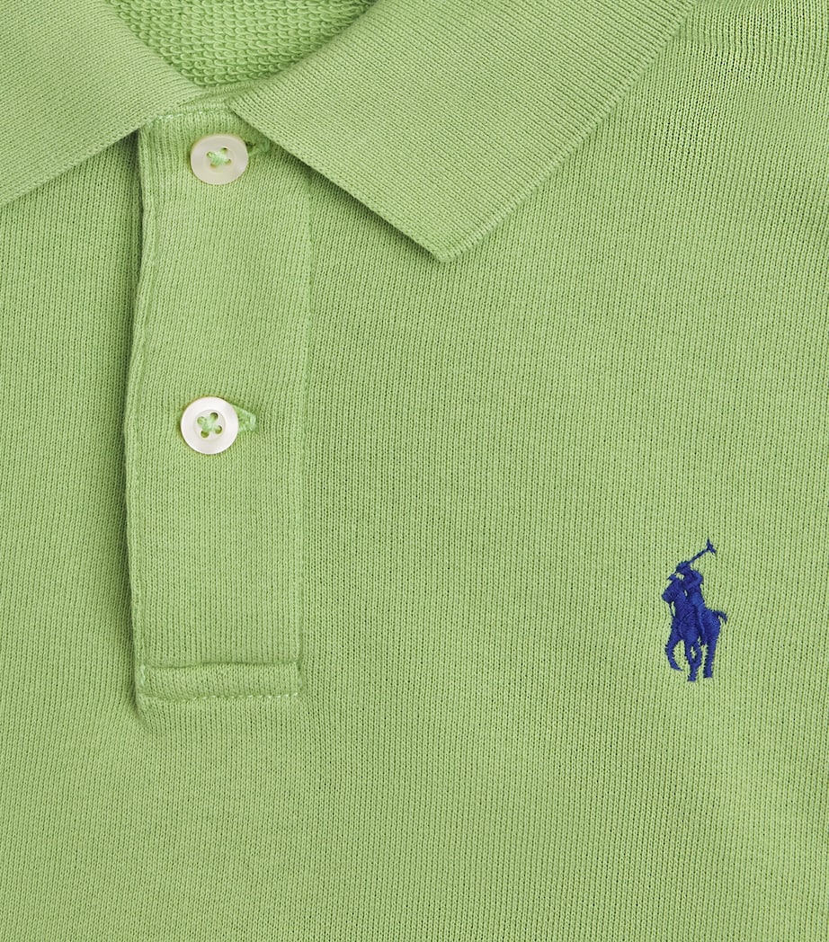 Polo Ralph Lauren Womens Cotton-Blend Polo Sweater Parakeet Green Image 6