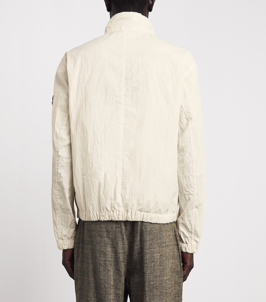 Stone Island Mens Warp Nylon Ribbed Jacket Image 5