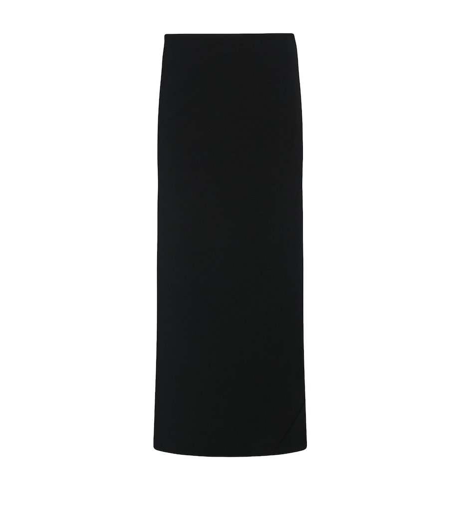 Aurelina Wool Pencil Skirt BLACK Image 1