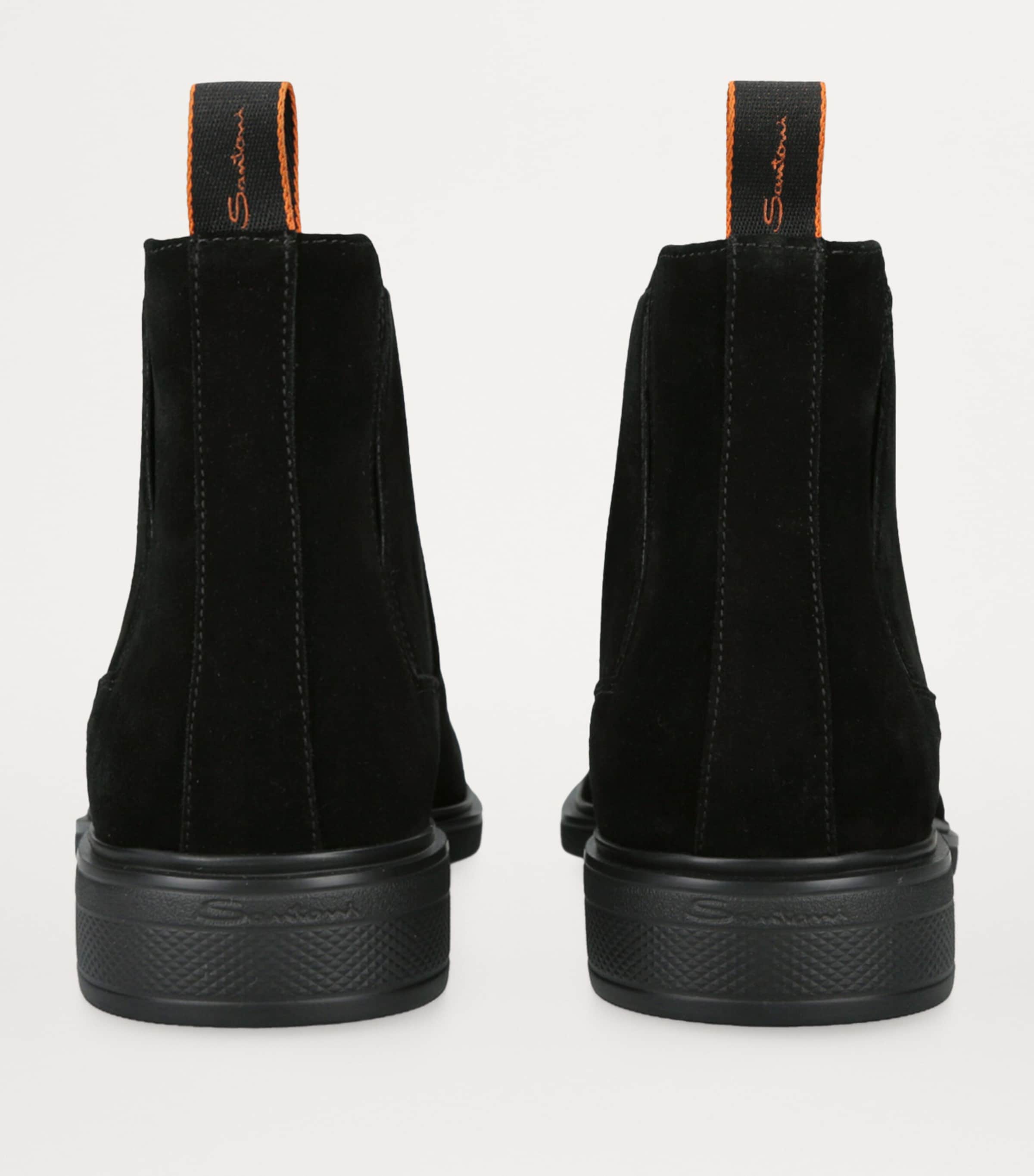 Suede Chelsea Boots BLACK Image 2
