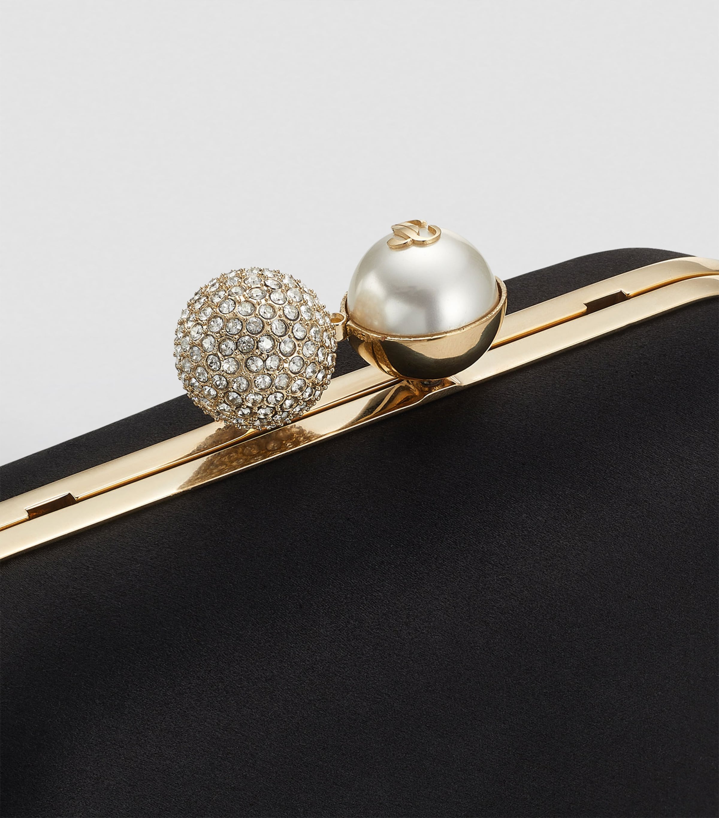 Cloud Clutch Bag BLACK Image 6