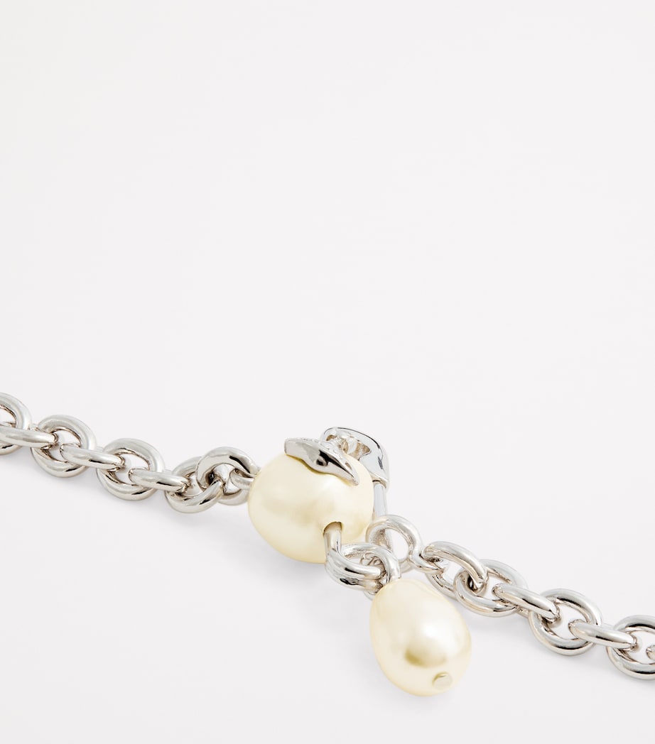 Faux Pearl Claude Bracelet P103 CREAMROSE Image 3