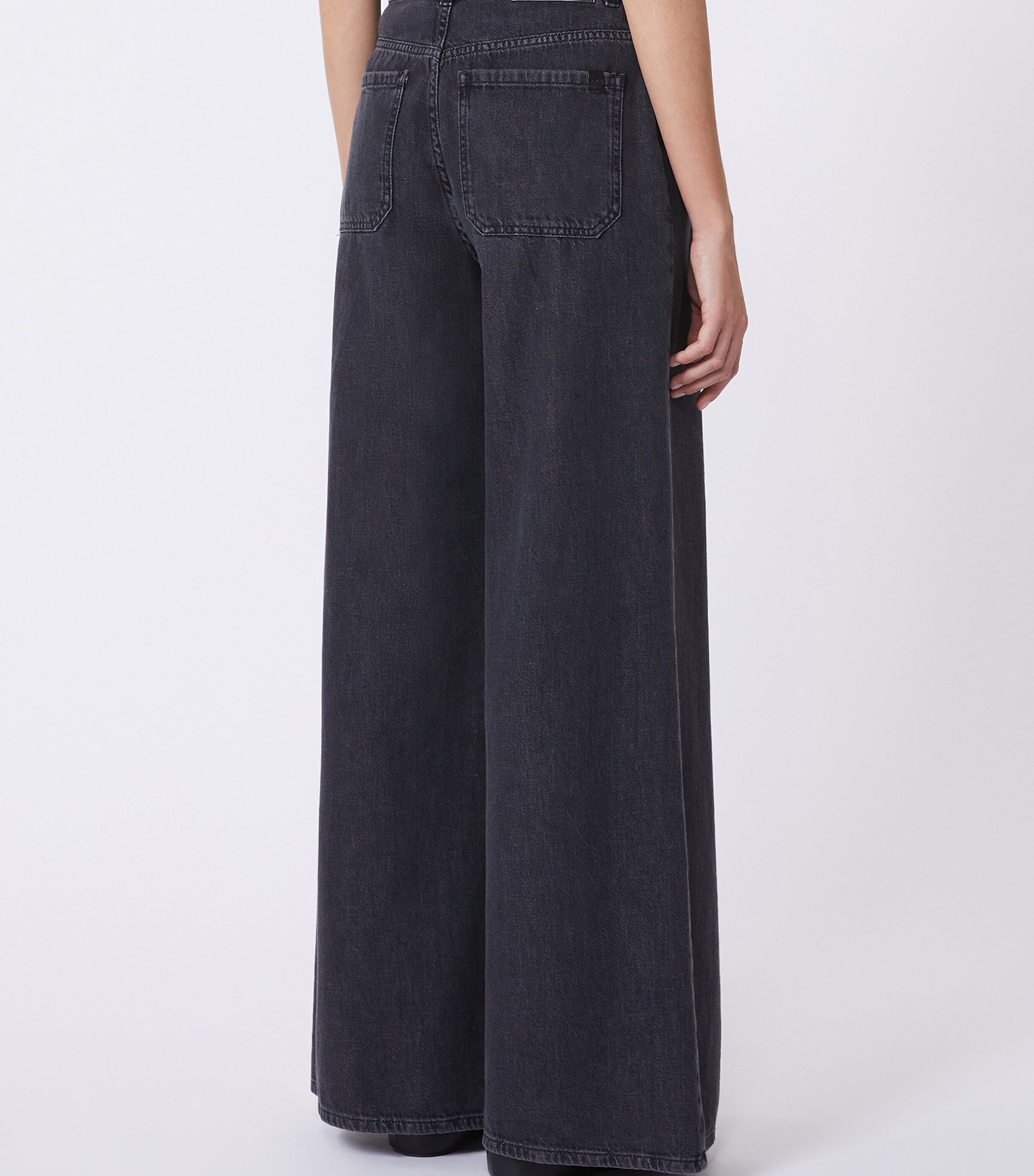 Flared Jeans BLACK Image 4