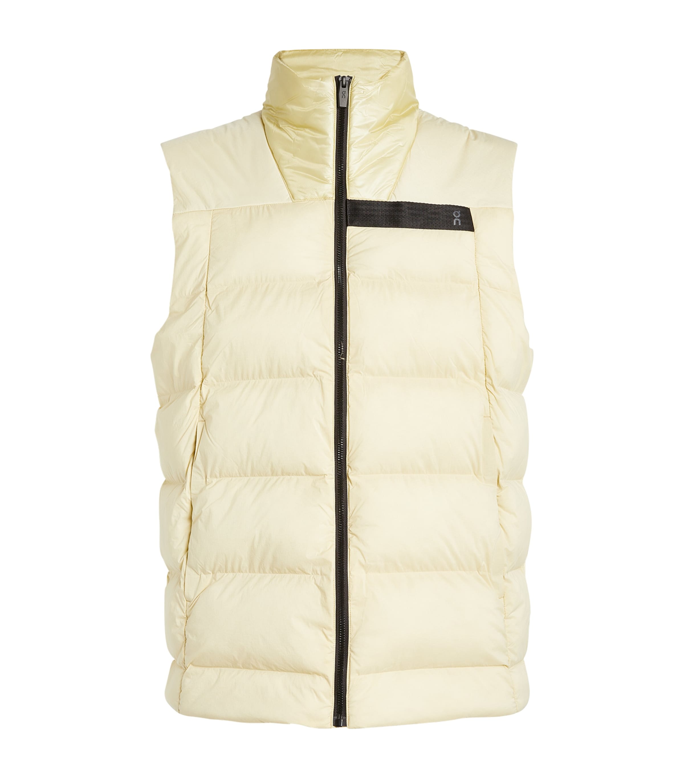 Shop On Running Challenger Padded Gilet In Yellow