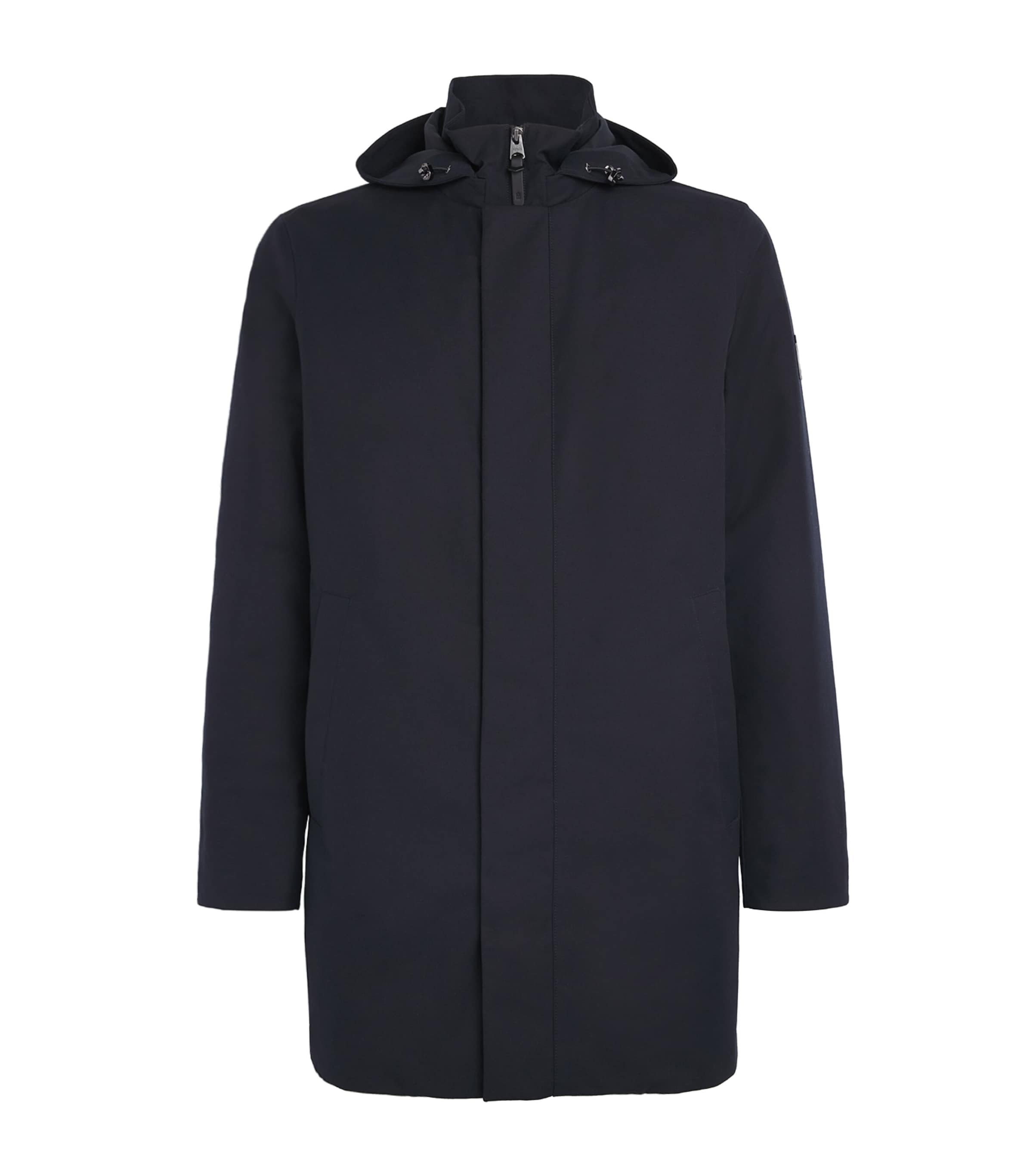 Mackage Water-resistant Down-filled Coat In Navy