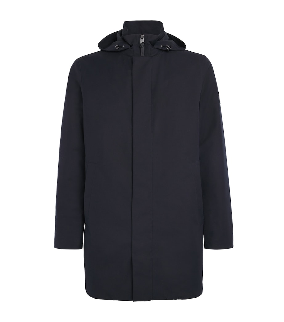 Water-Resistant Down-Filled Coat NAVY Image 1