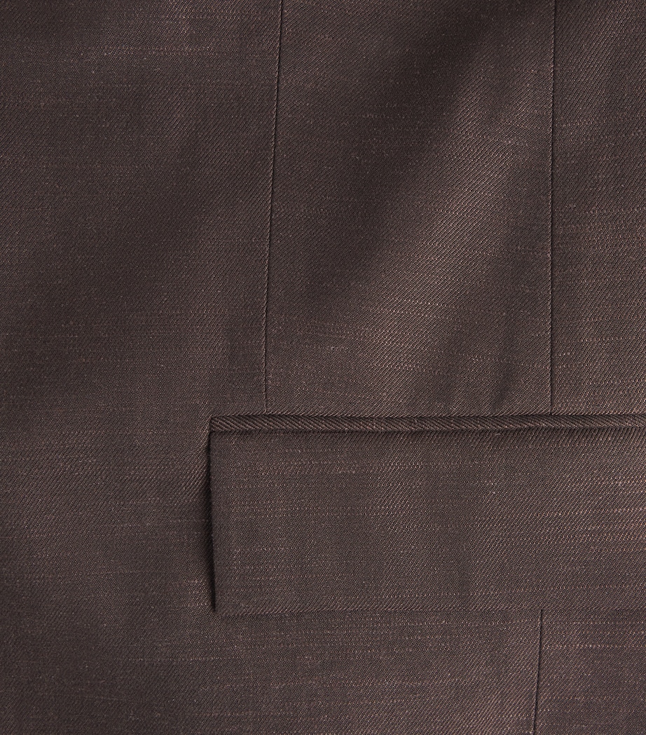 Herskind Womens Oversized Indiana Blazer Java Brown Image 6