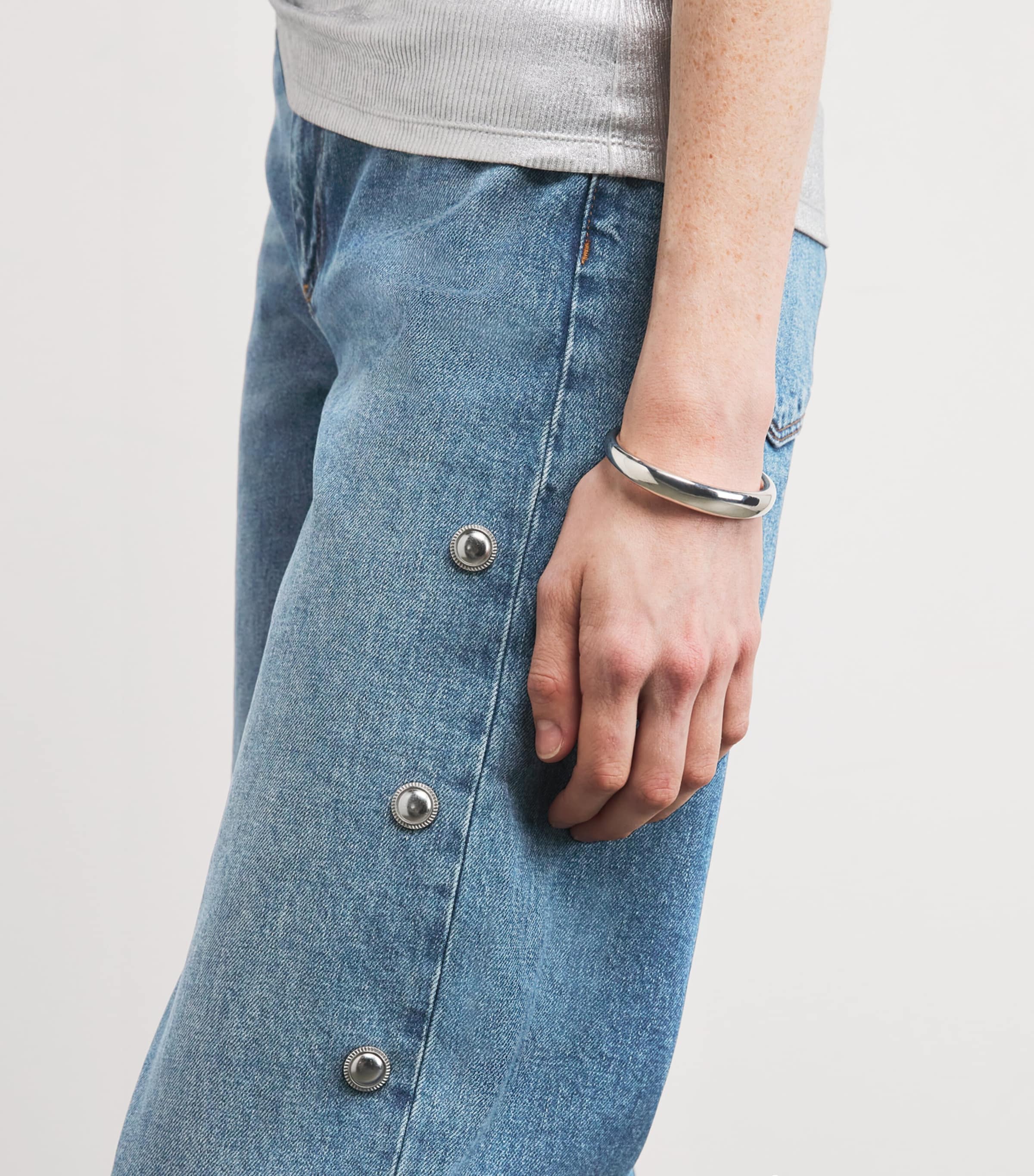 Sasha Side Snap Jeans CRUISING Image 6