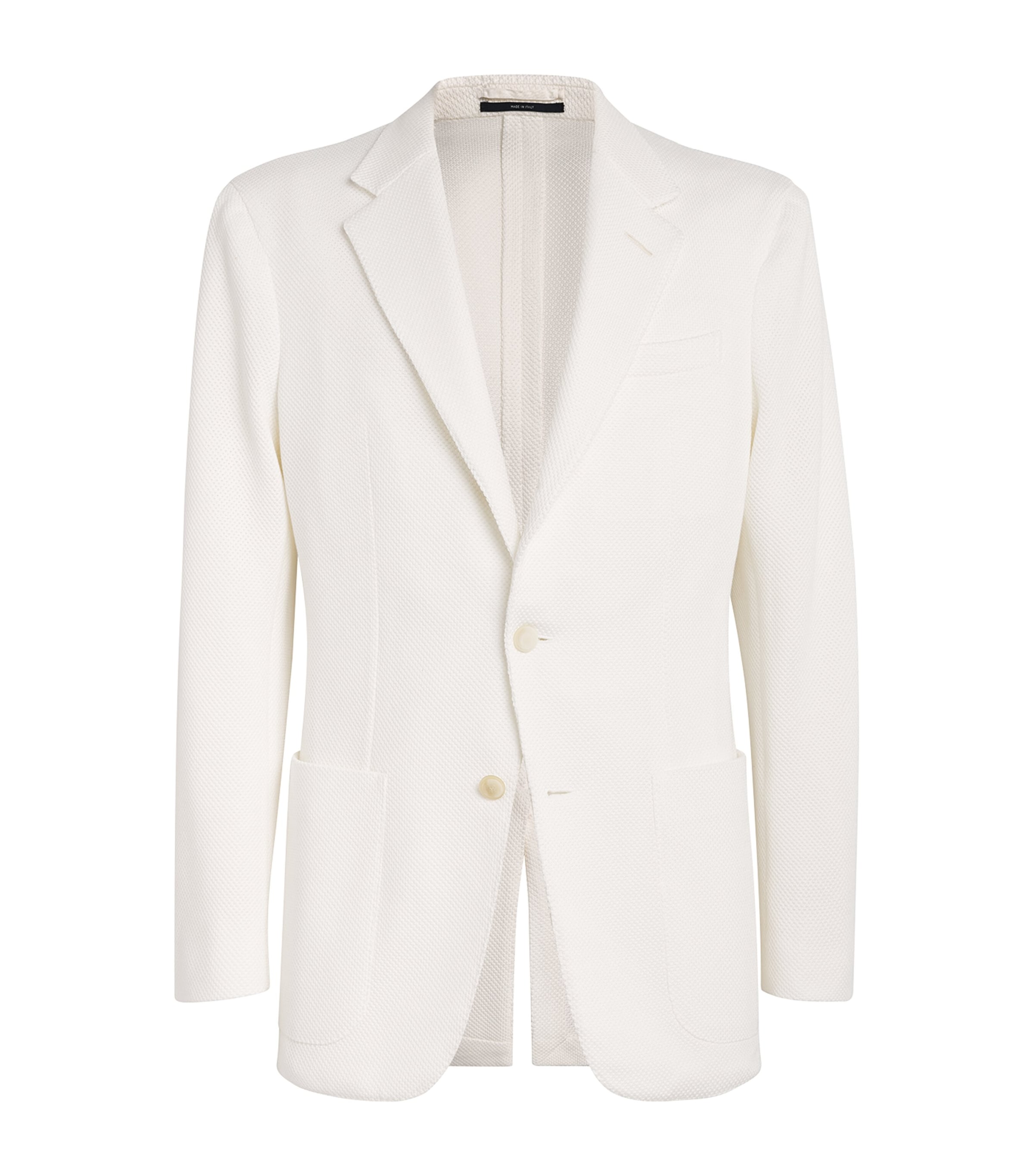 DUNHILL COTTON PIQUÉ CAVENDISH BLAZER 