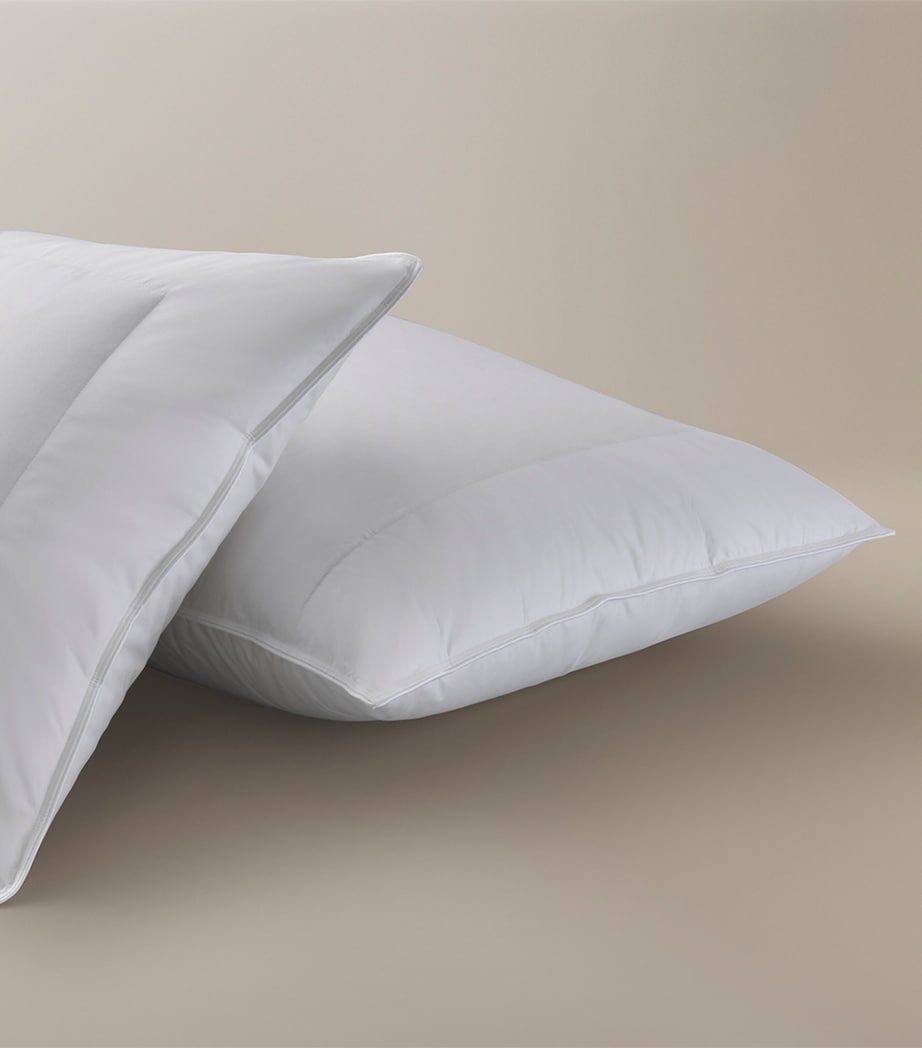 Firm Goose Down King Pillow (50cm x 90cm) WHITE Image 2