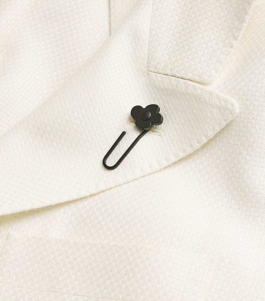 Wool-Blend Iconic Drop 7 Blazer 120 Image 5