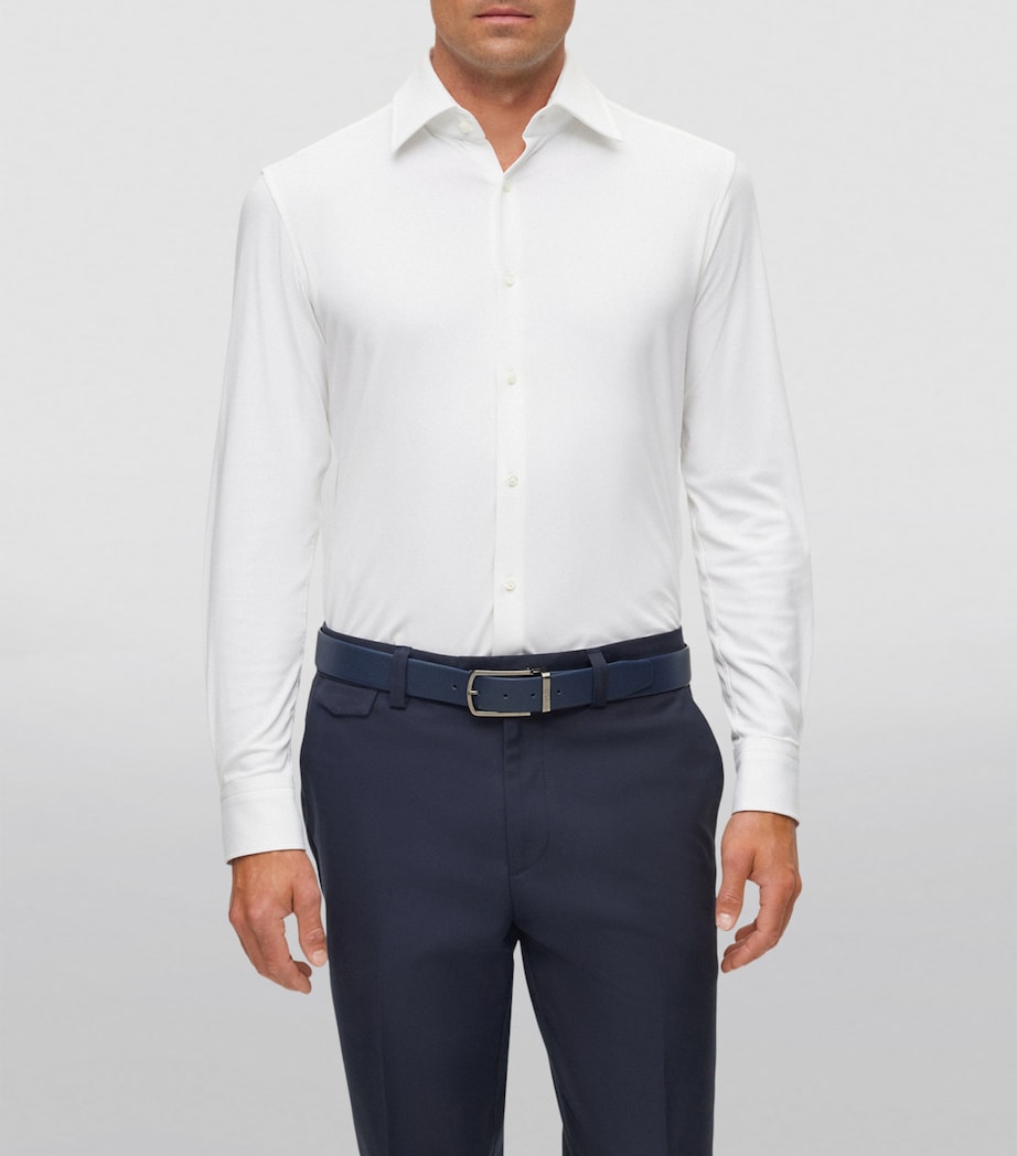 Stretch-Cotton Slim Shirt 100 Image 3