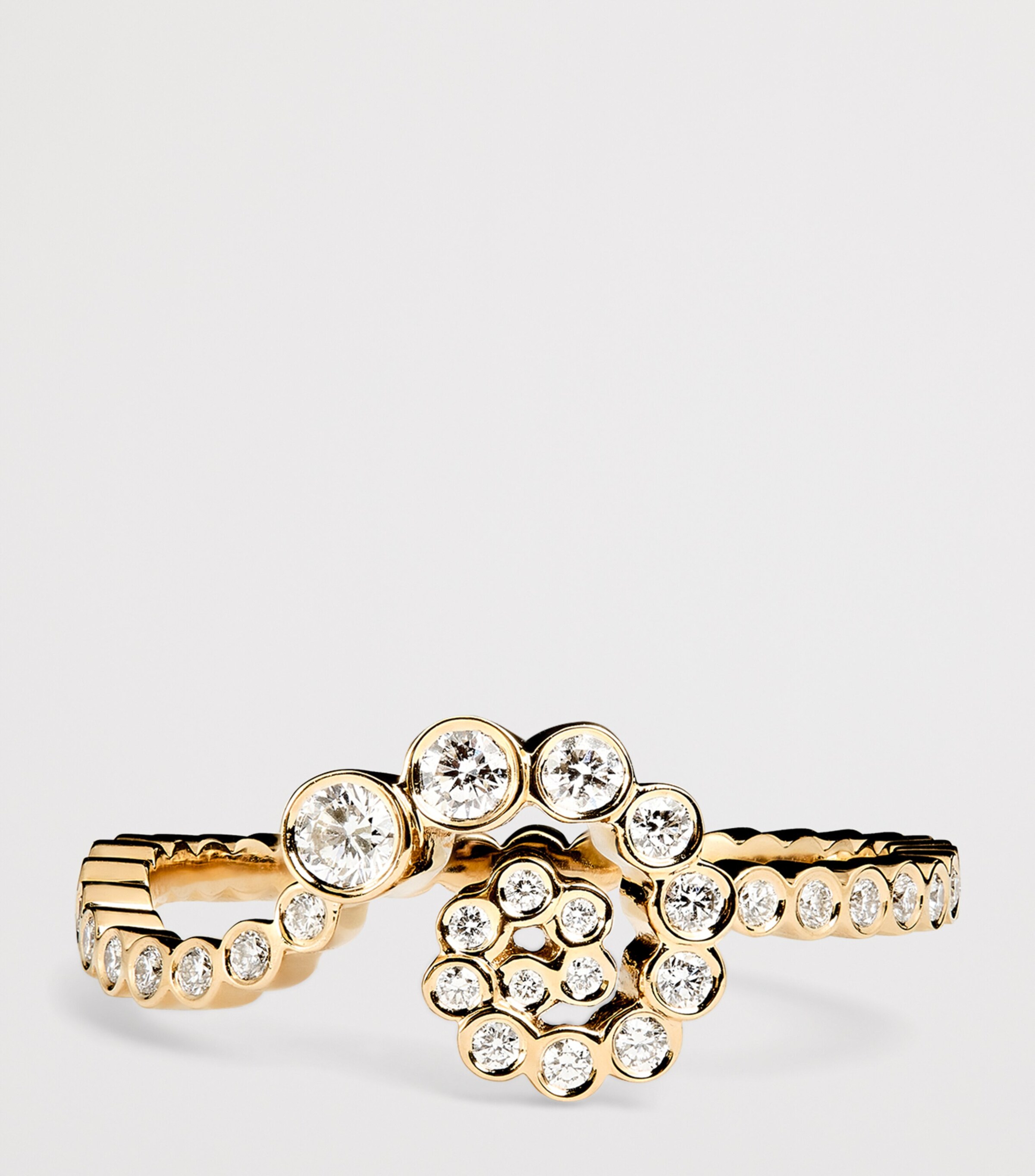 Yellow Gold and Diamond Rêve Escargot Ring YELLOW GOLD Image 4