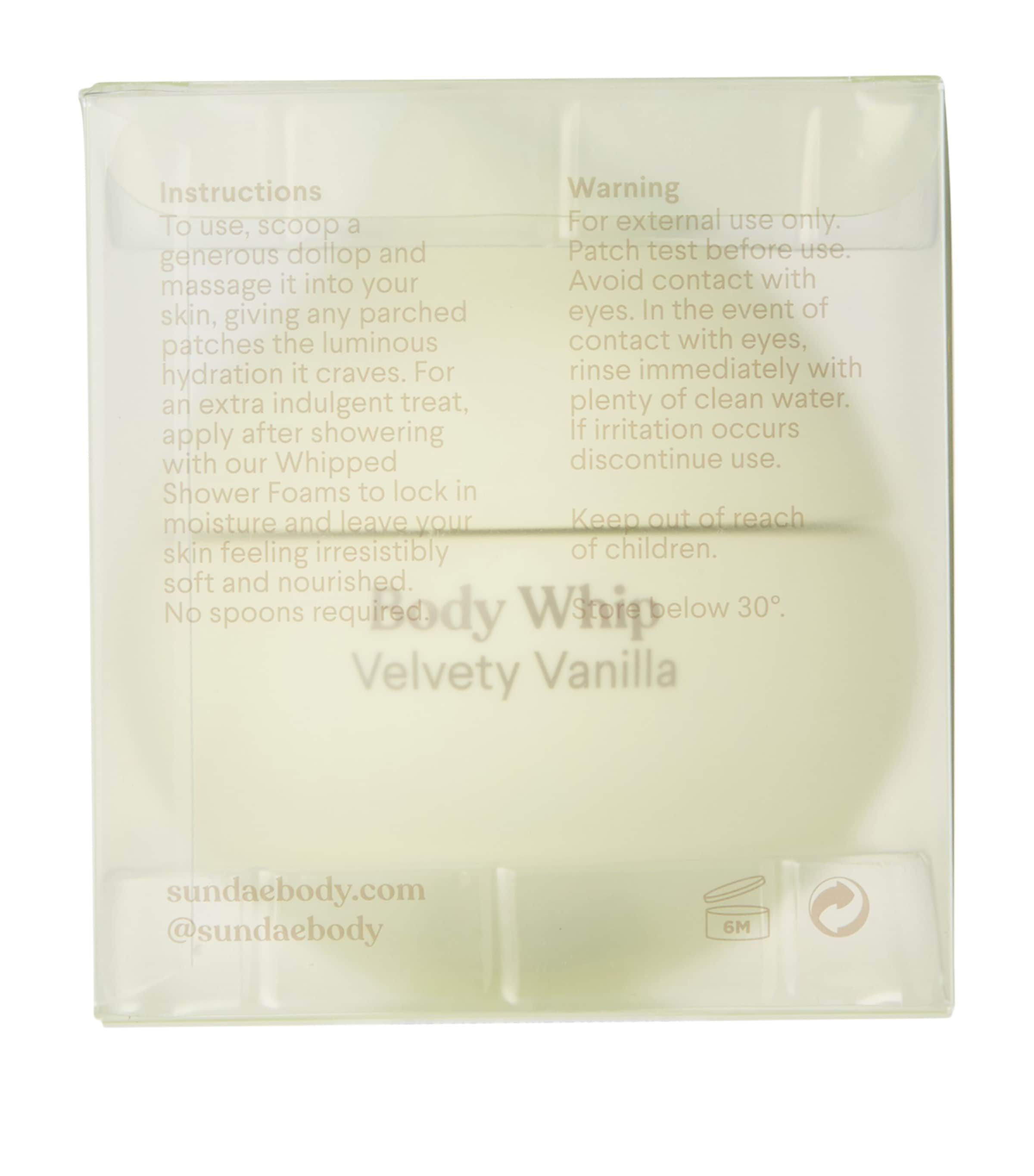 Sundae Body Velvety Vanilla Body Whip Moisturiser (220ml) Image 6