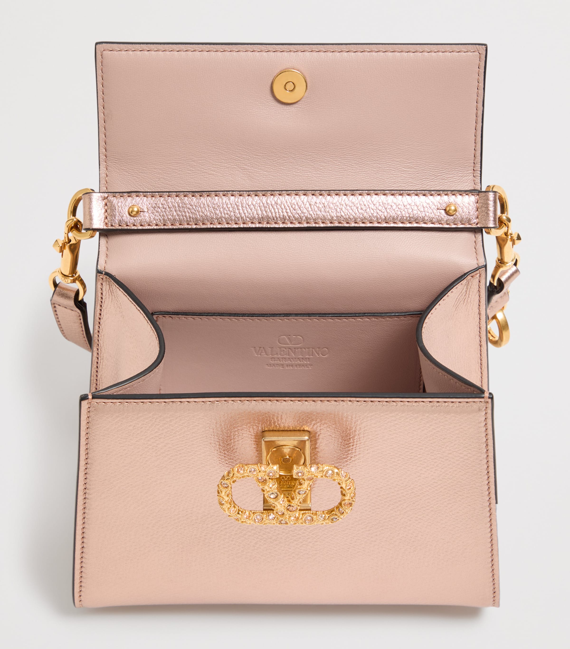 Mini Leather VSLING Top-Handle Bag C2E Image 5