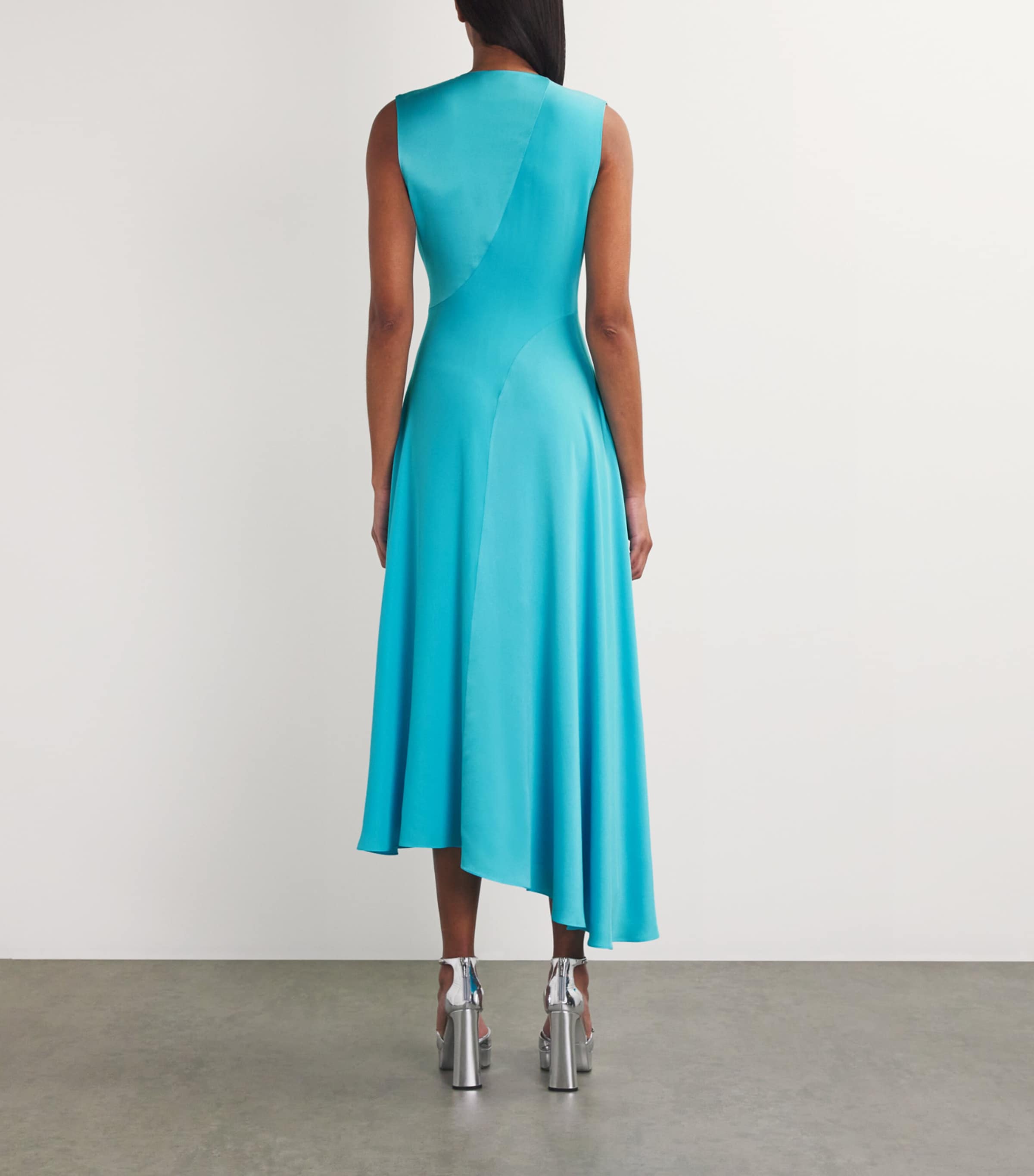 Silk Miral Midi Dress PISCINE Image 3