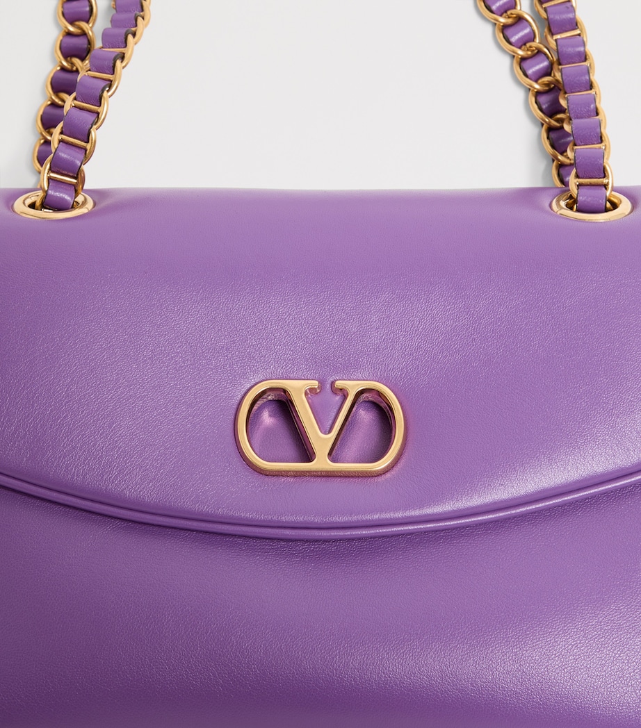 Valentino Garavani Lambskin Djuna Shoulder Bag Image 6