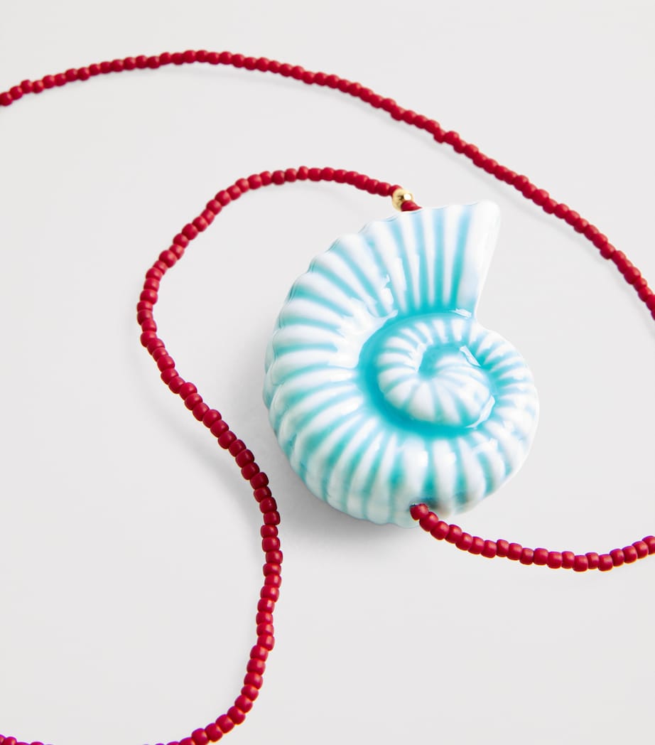 Nautilus Necklace SEAFOAM BERRY Image 4