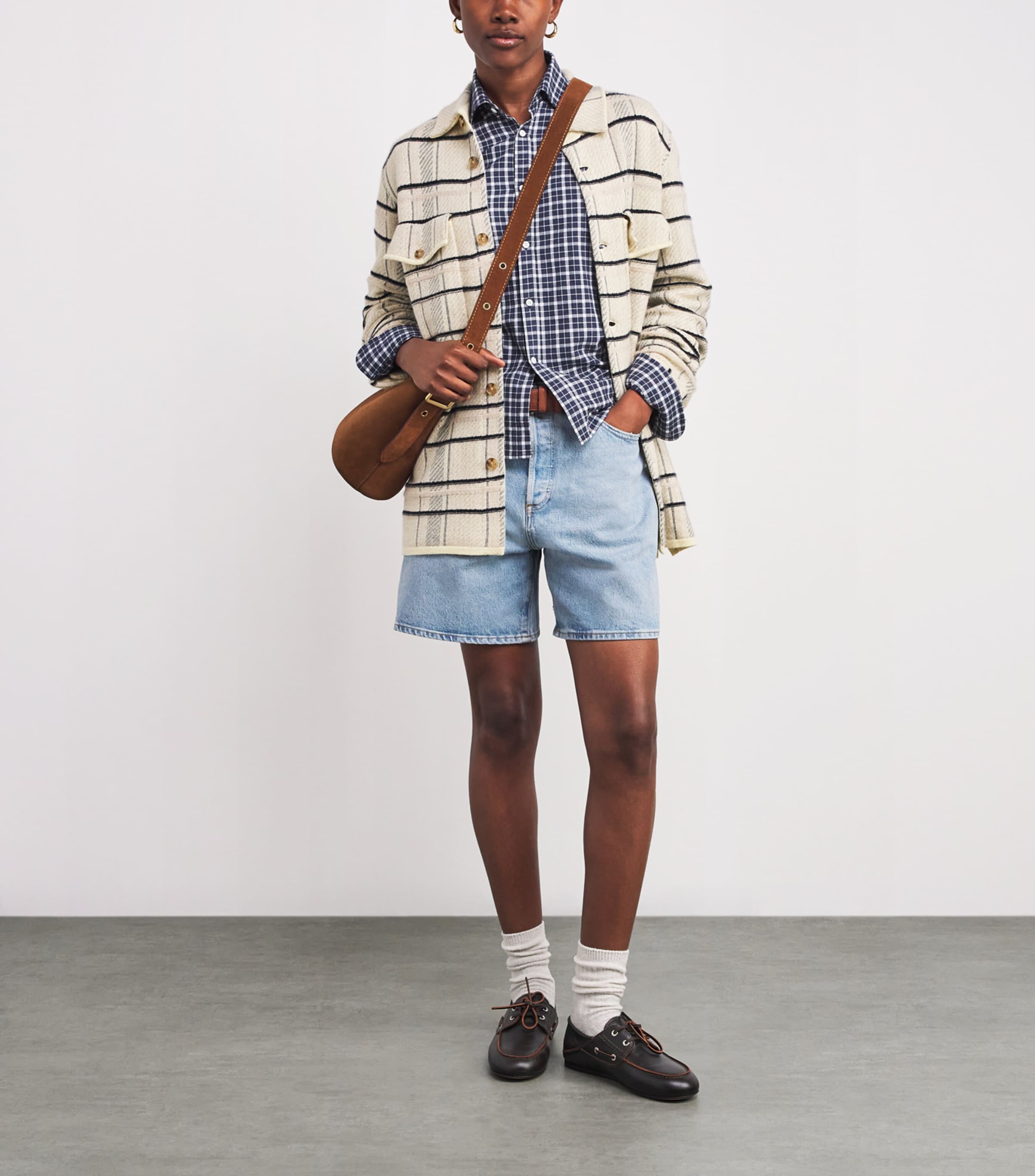 Cashmere Plaid Work Shirt MISTCO Image 2