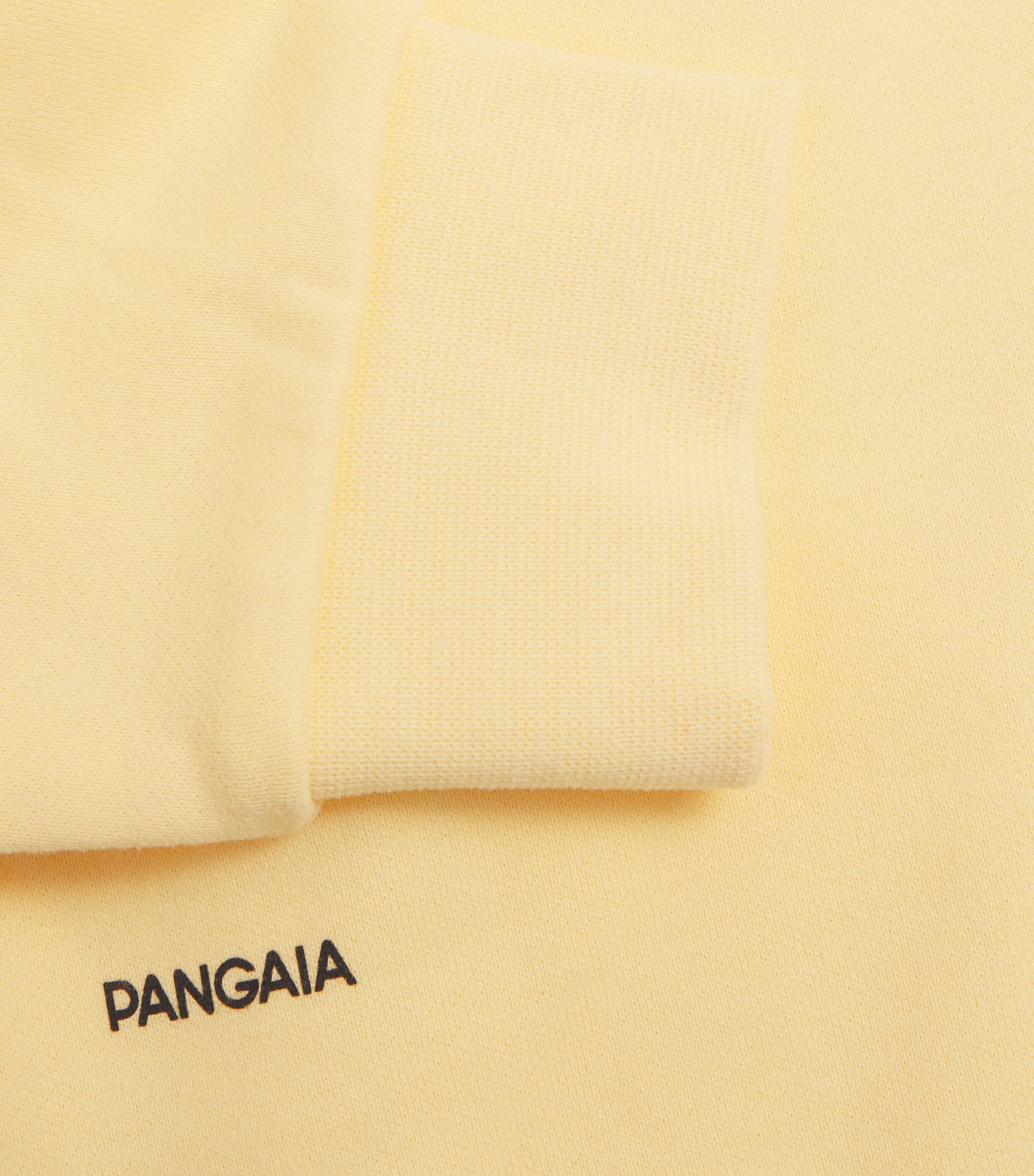 Pangaia Kids Cotton 365 Hoodie (3-12 Years) Yellow Image 3