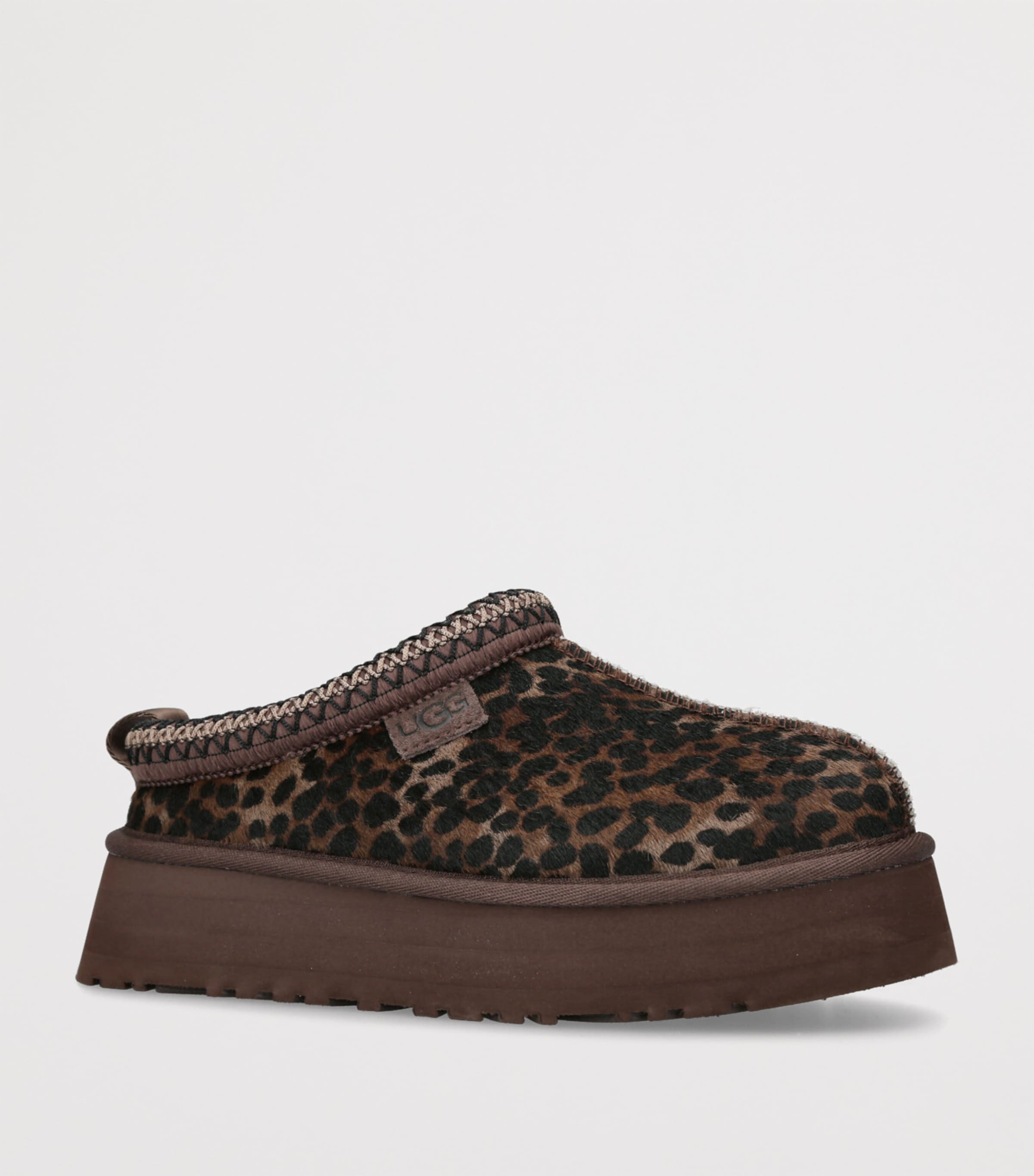 Pony Hair Tazz Caspian Slippers BROWN/OTH Image 3