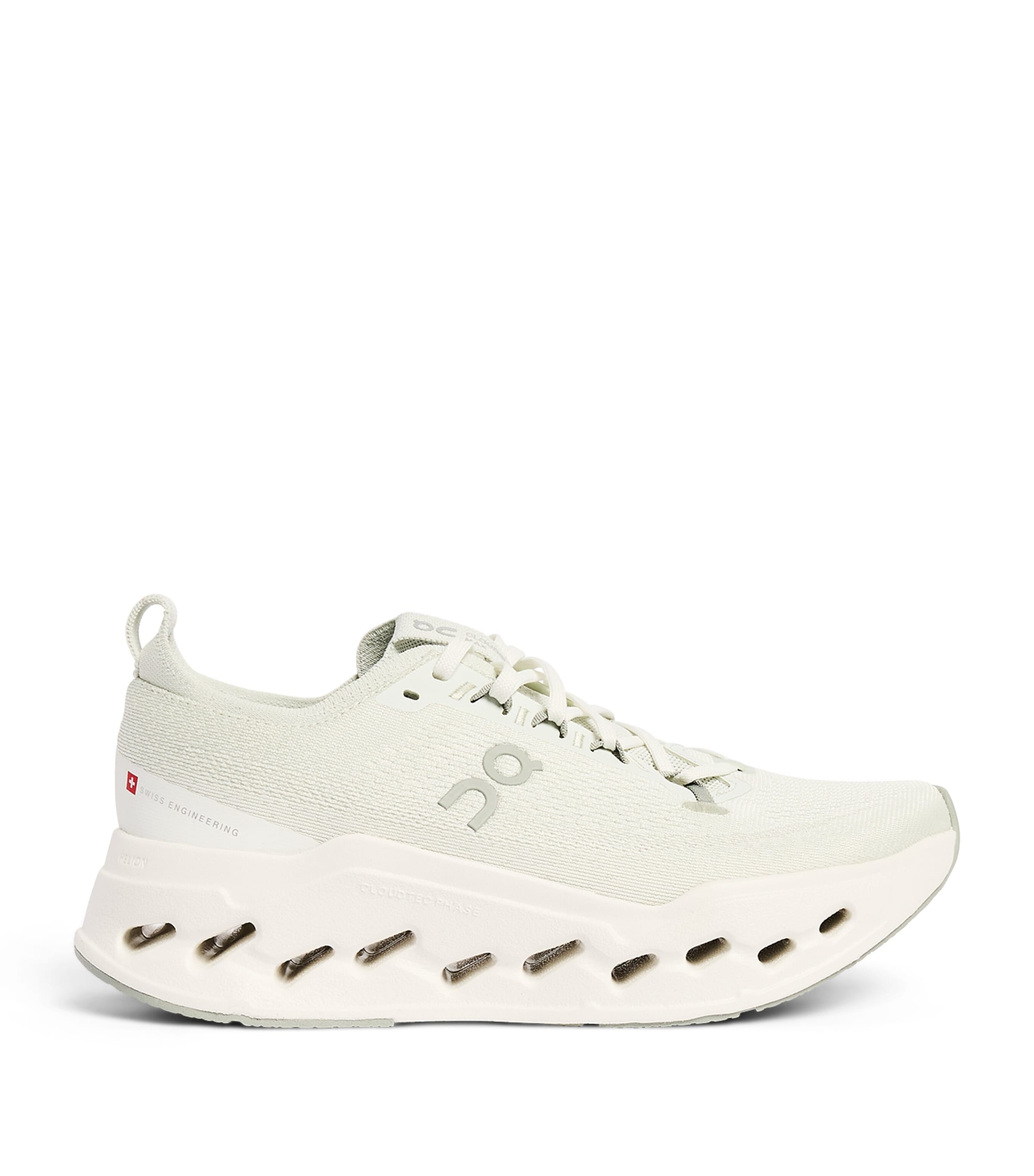 On Womens Cloudsurfer Max Trainers Iceberg | Ivory Image 1