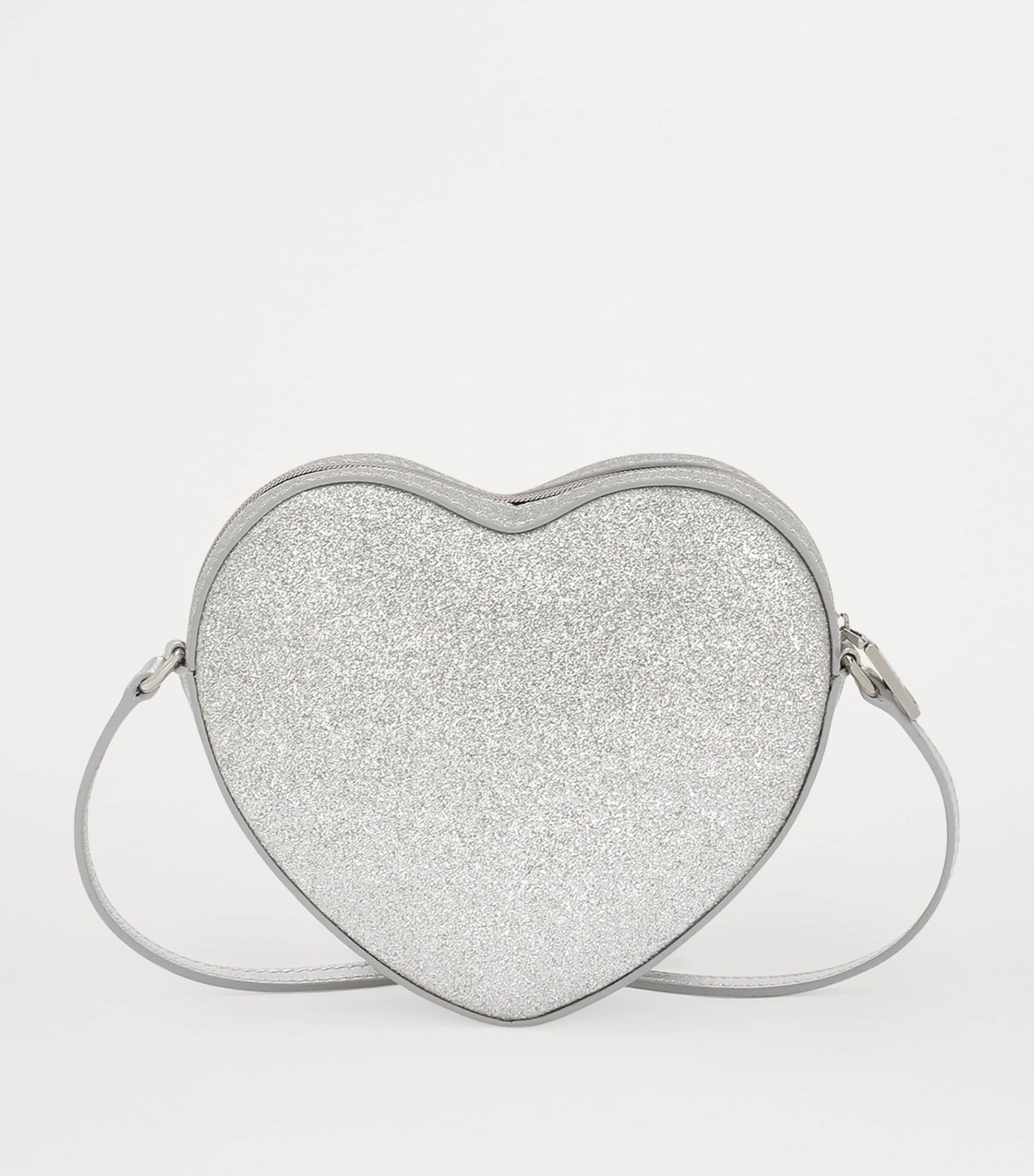 Calfskin Logo Bowling Bag 80998-SILVER Image 3