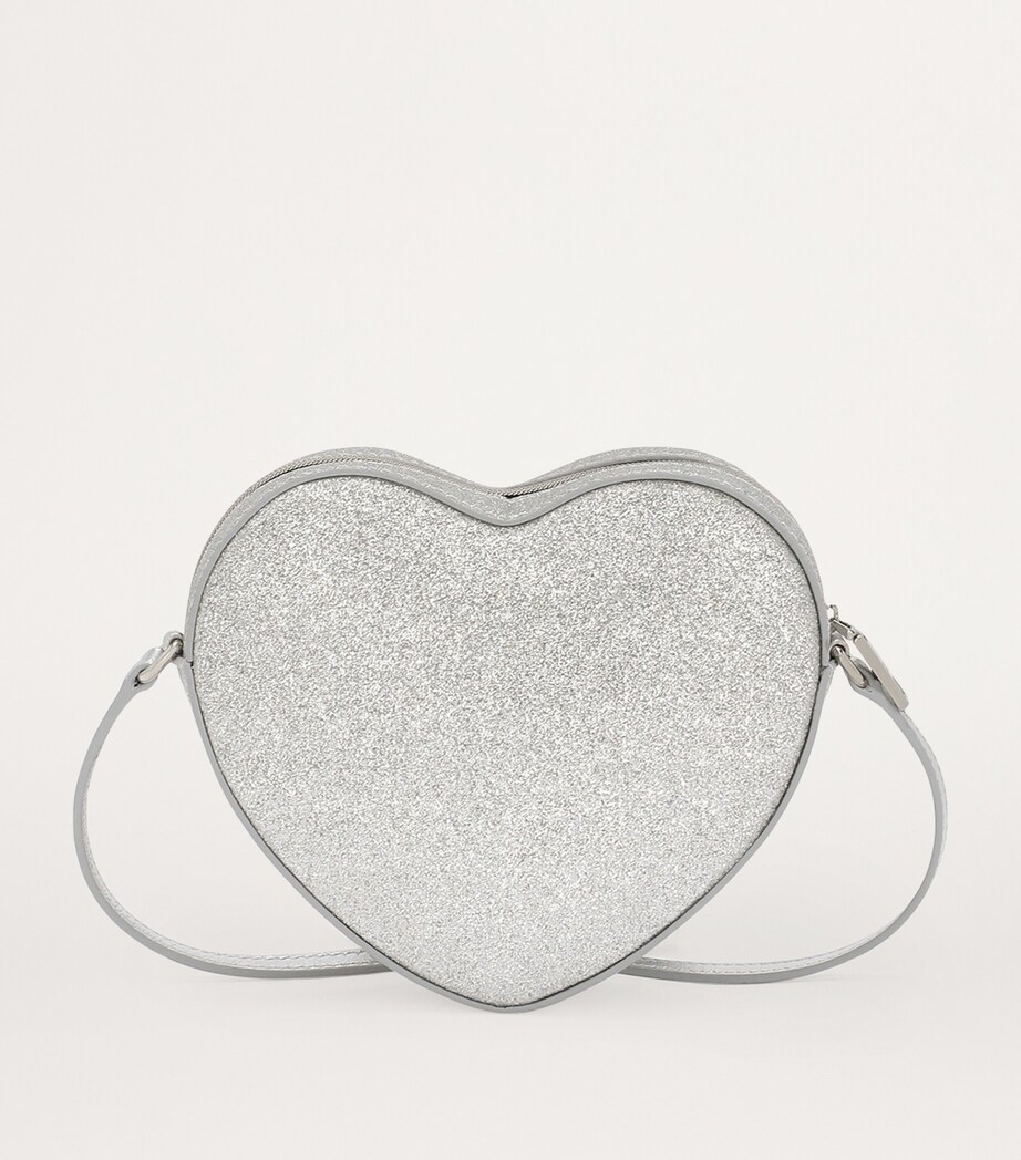 Calfskin Logo Bowling Bag 80998-SILVER Image 3