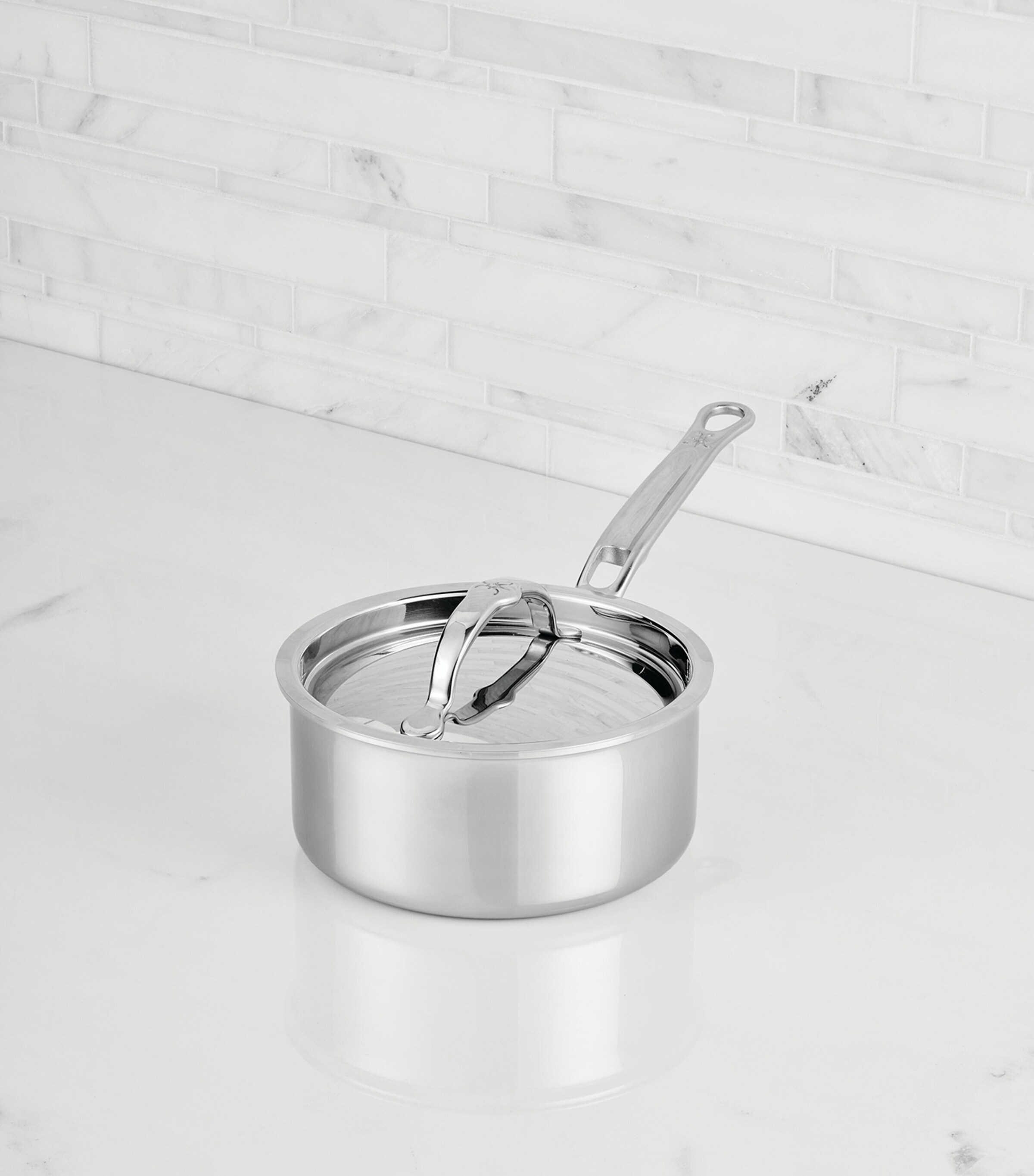 Hestan ProBond Luxe Covered Saucepan (16cm) Silver Image 6