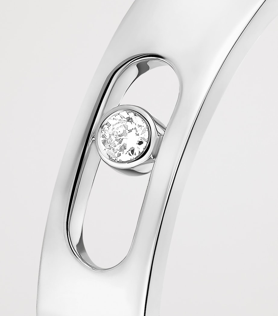 Messika Move Joaillerie White Gold and Diamond Wedding Ring (0.03ct) White Gold Image 3
