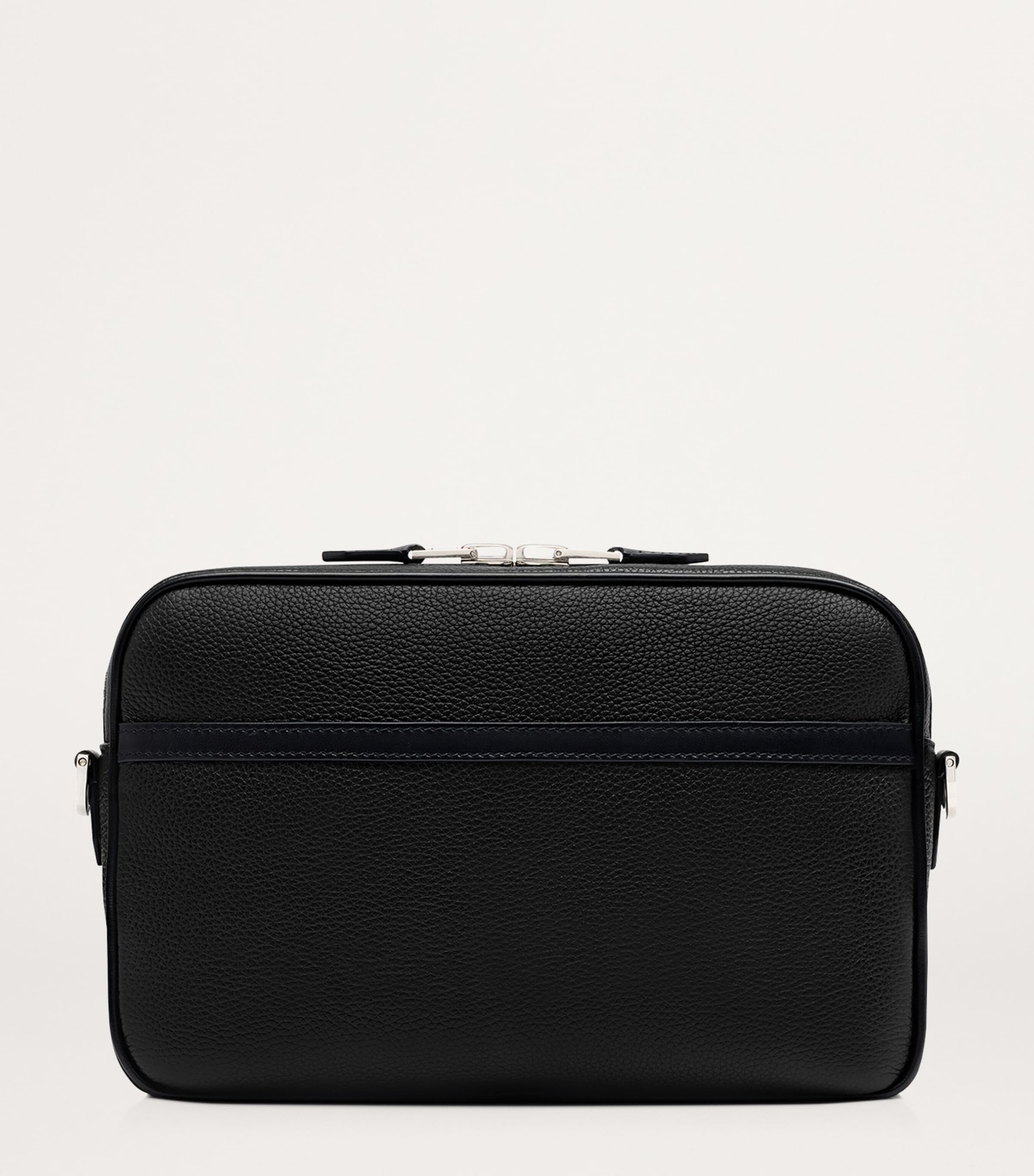 Medium Leather Traveller Messenger Bag 1N001 Image 2