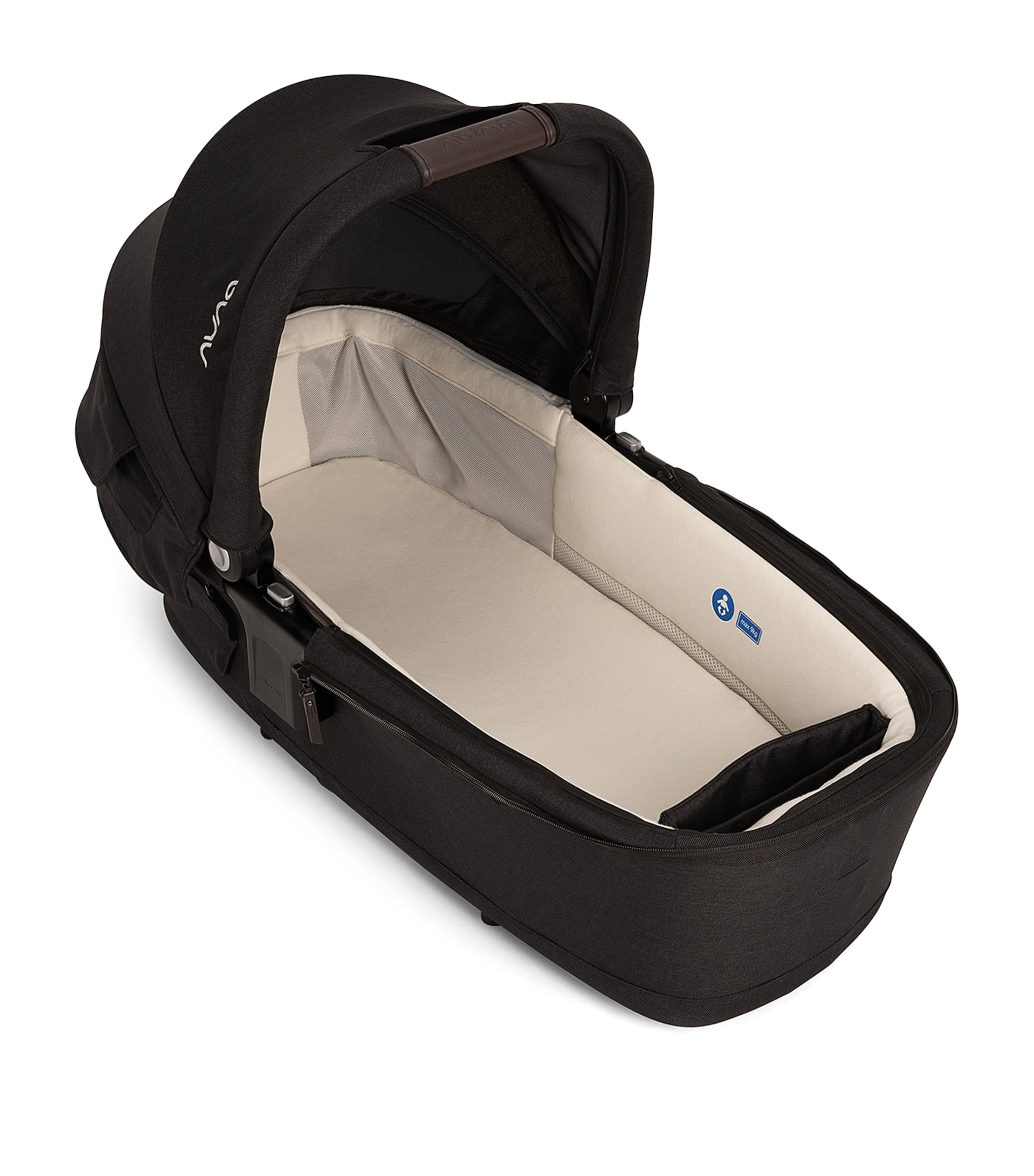 SWIV Pushchair, LYTL Carry Cot, ARRA Flex Car Seat and BASE Curv Adaptor Bundle CAVIAR Image 4