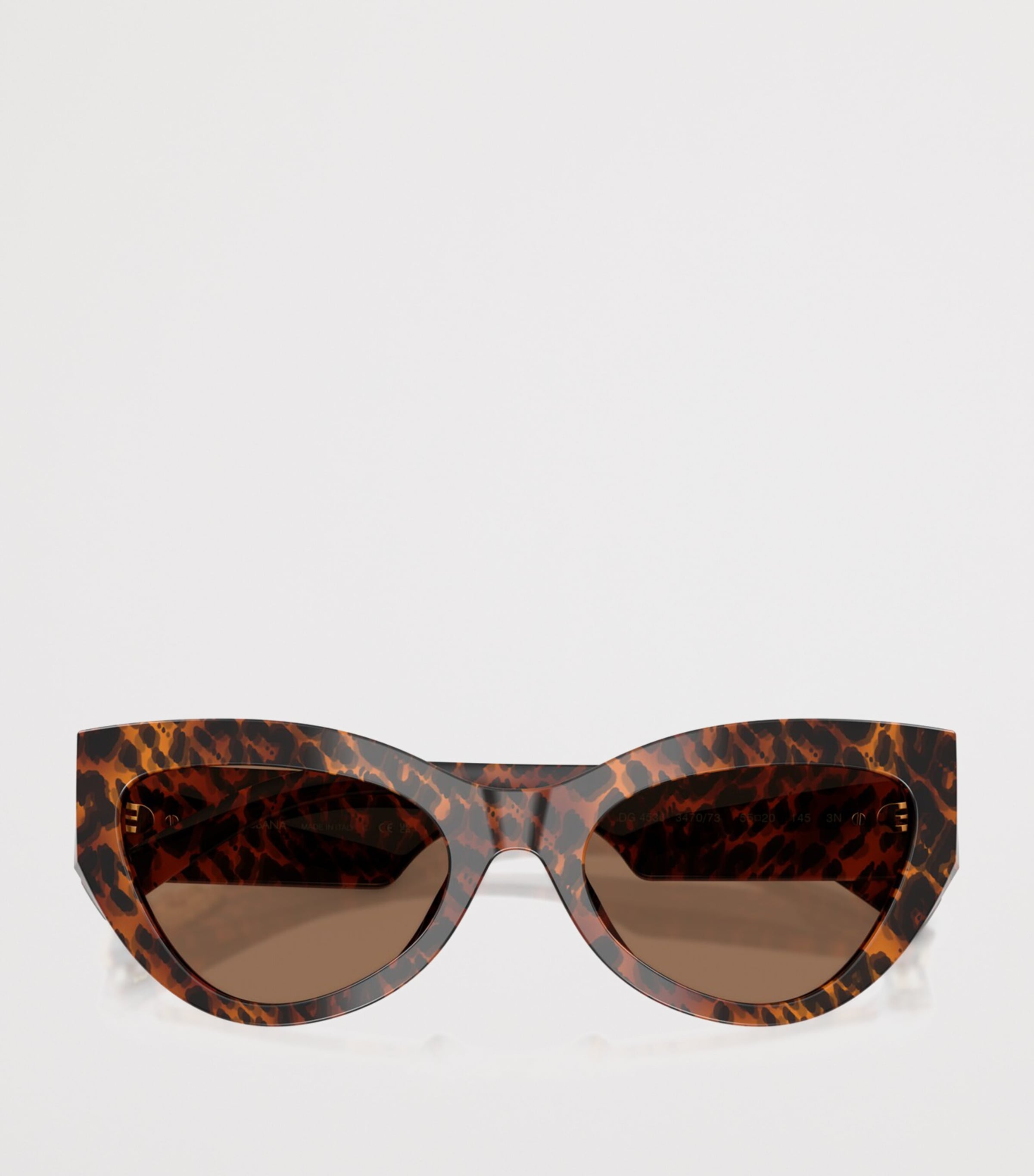 Dolce&Gabbana Tortoiseshell Cat-Eye Sunglasses Brown Image 5