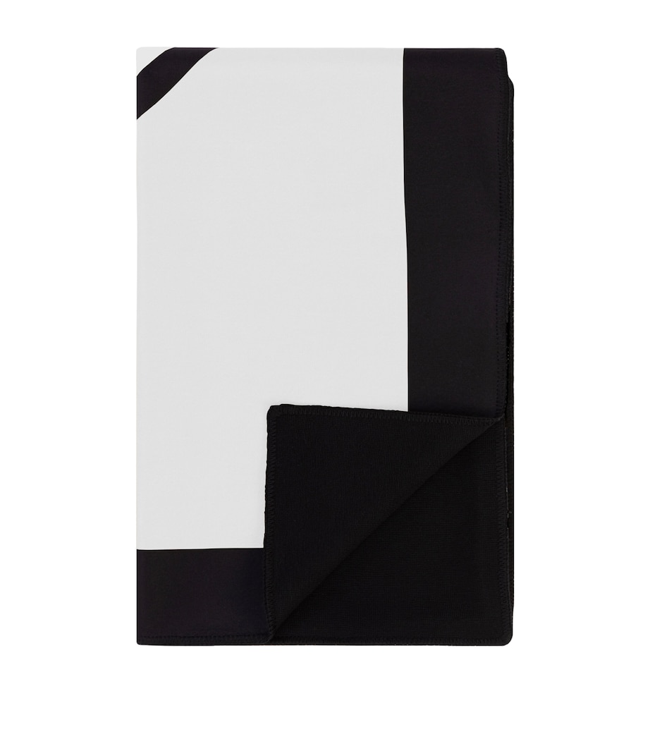 Silk-Wool Zebra Throw (140cm x 180cm) UZ006 ZEBRE F DO BIA Image 3