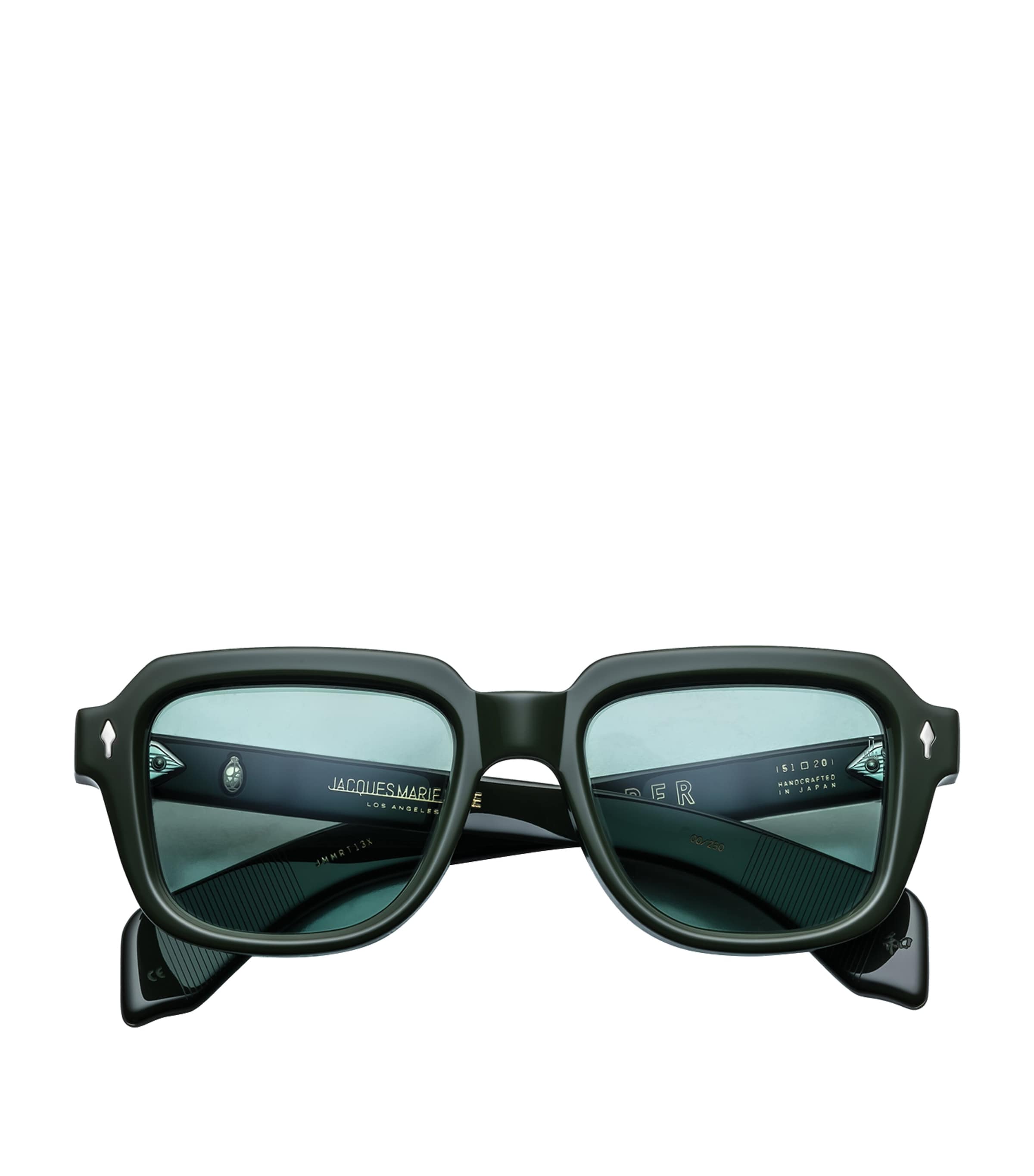 Jacques Marie Mage Acetate Taos Sunglasses Evergreen Image 1