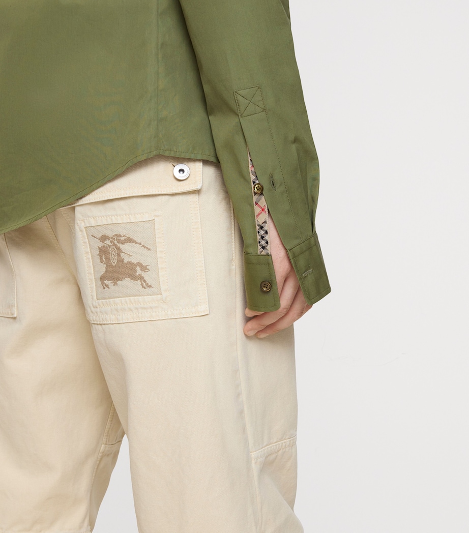 Cotton Poplin EKD Shirt PASTURE Image 3