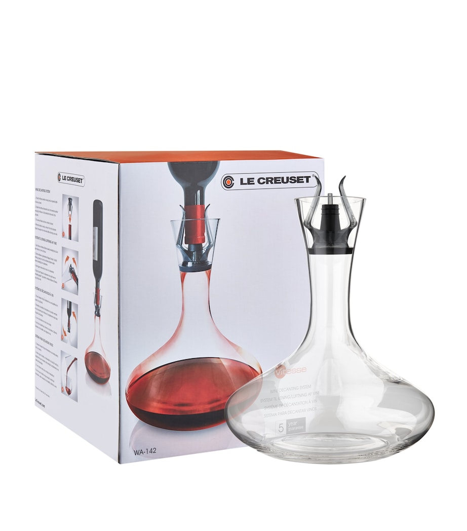 Vitesse Wine Decanter SILVER Image 2