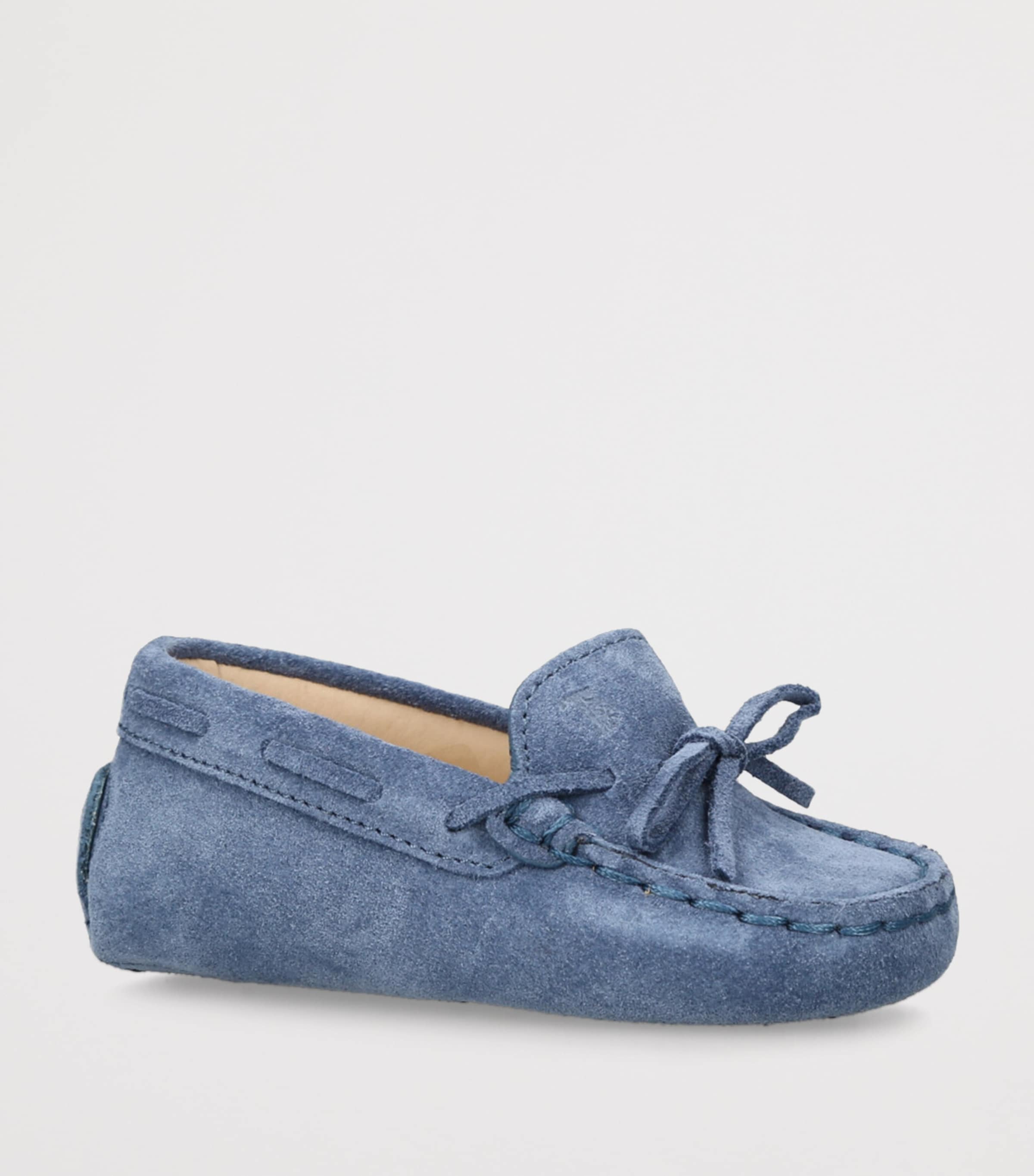 Suede Laccetto Gommino Loafers MID BLUE Image 3